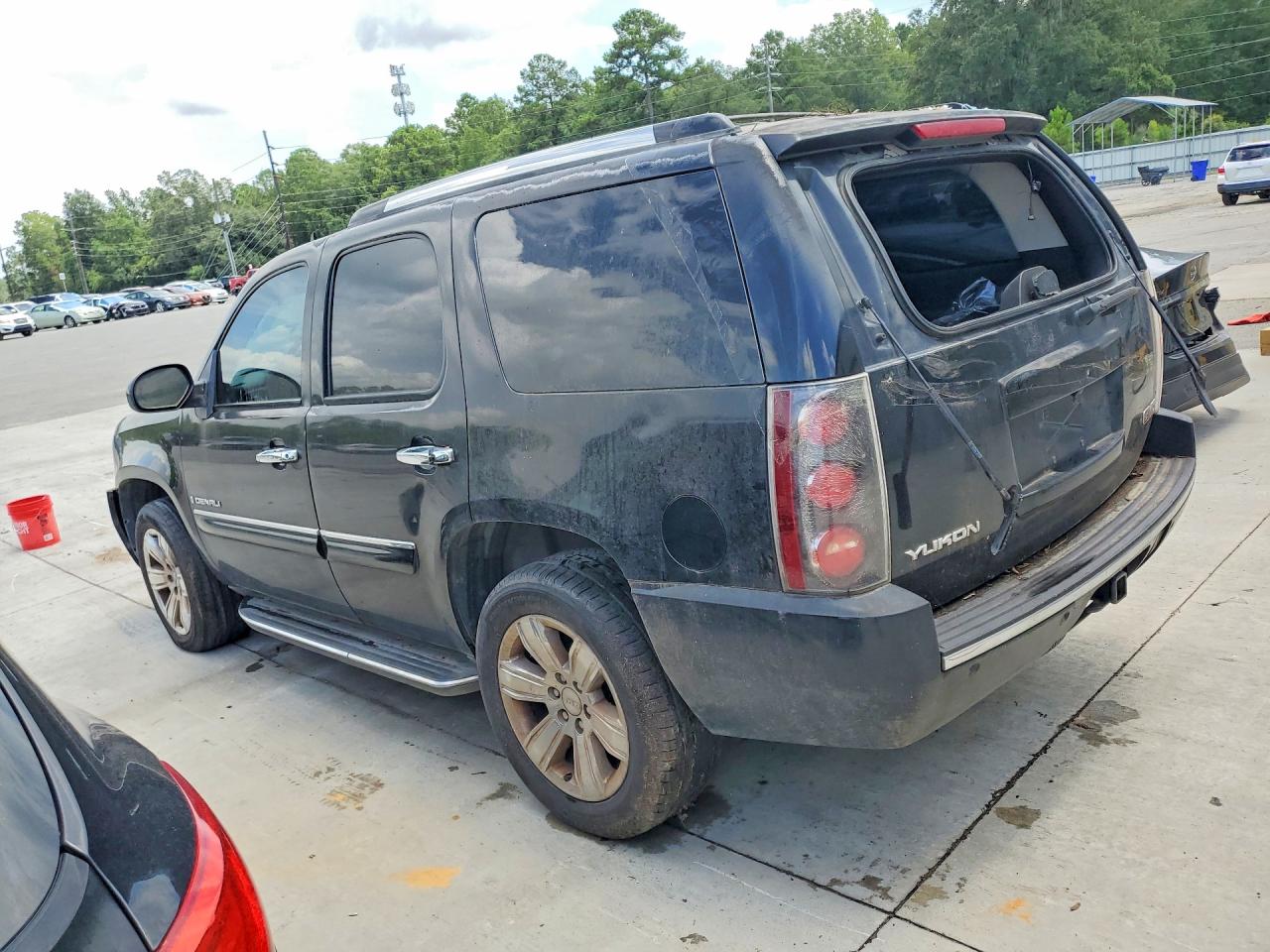 2007 Gmc Yukon Denali Black vin: 1GKFK63837J183735