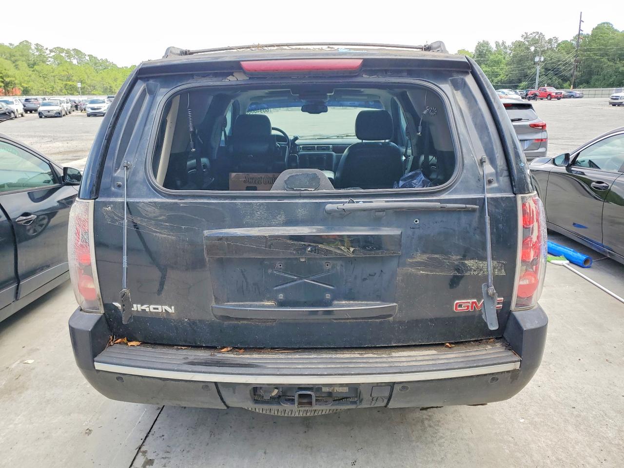 2007 Gmc Yukon Denali Black vin: 1GKFK63837J183735
