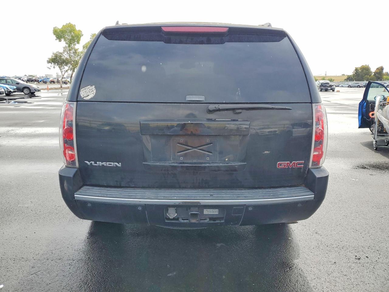 2007 Gmc Yukon Denali Black vin: 1GKFK63837J271491