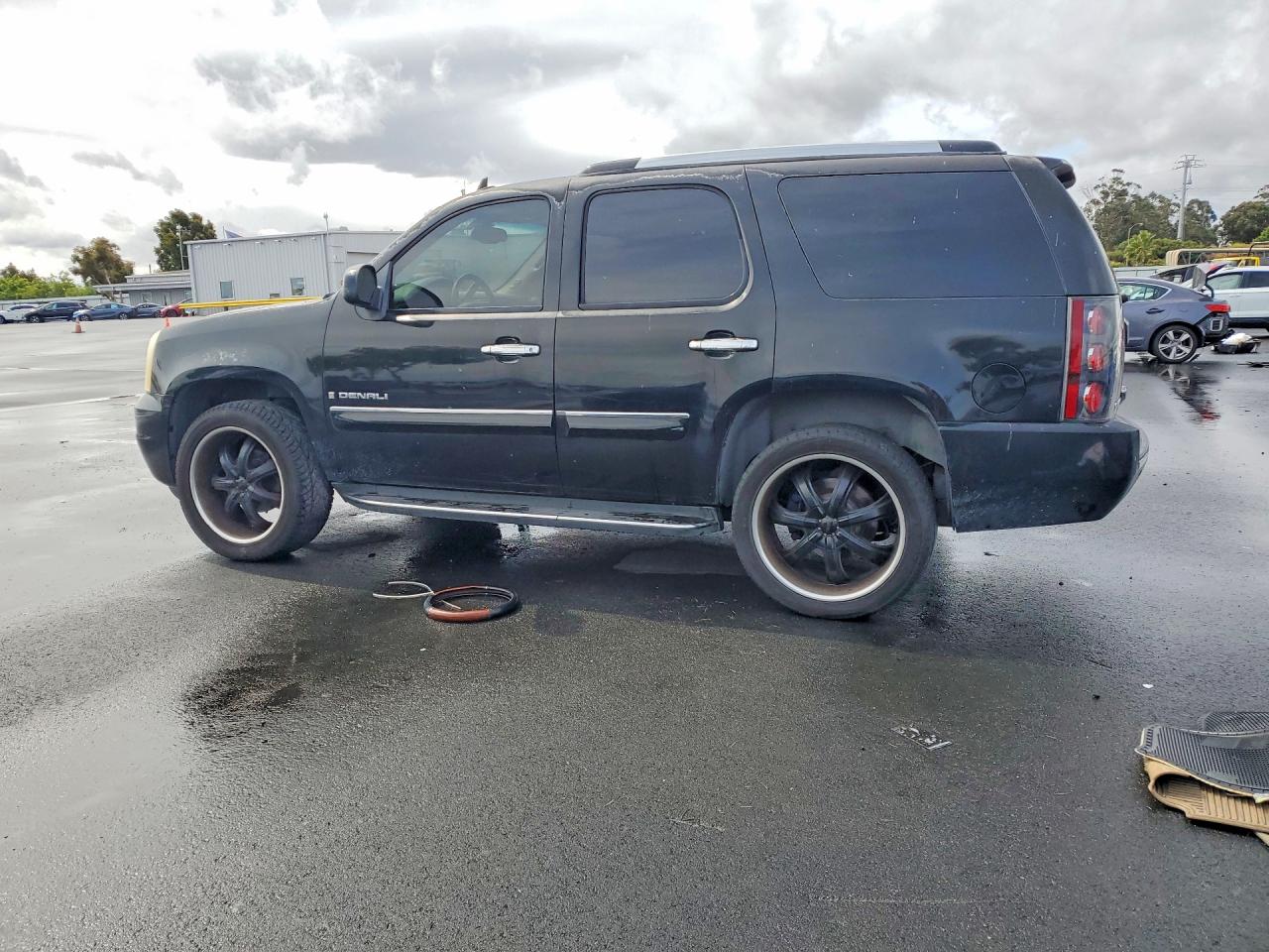 2007 Gmc Yukon Denali Black vin: 1GKFK63837J271491