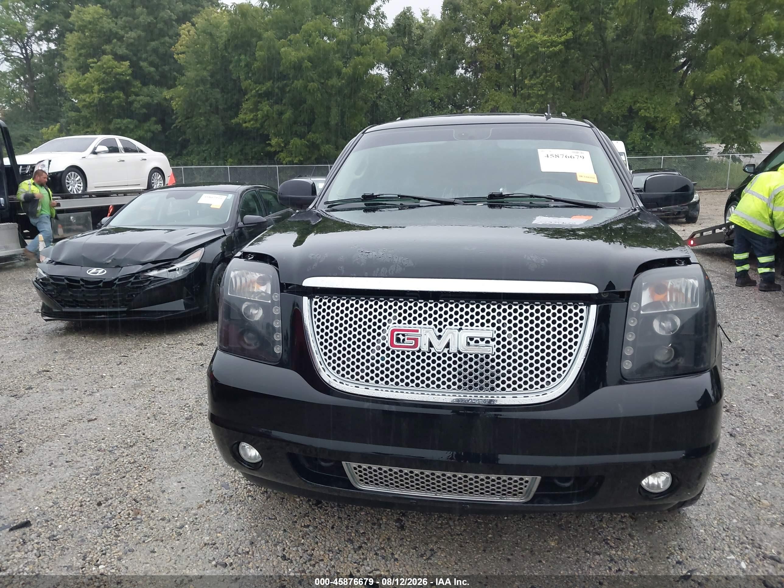 2007 Gmc Yukon Denali Denali Black vin: 1GKFK63837J286847