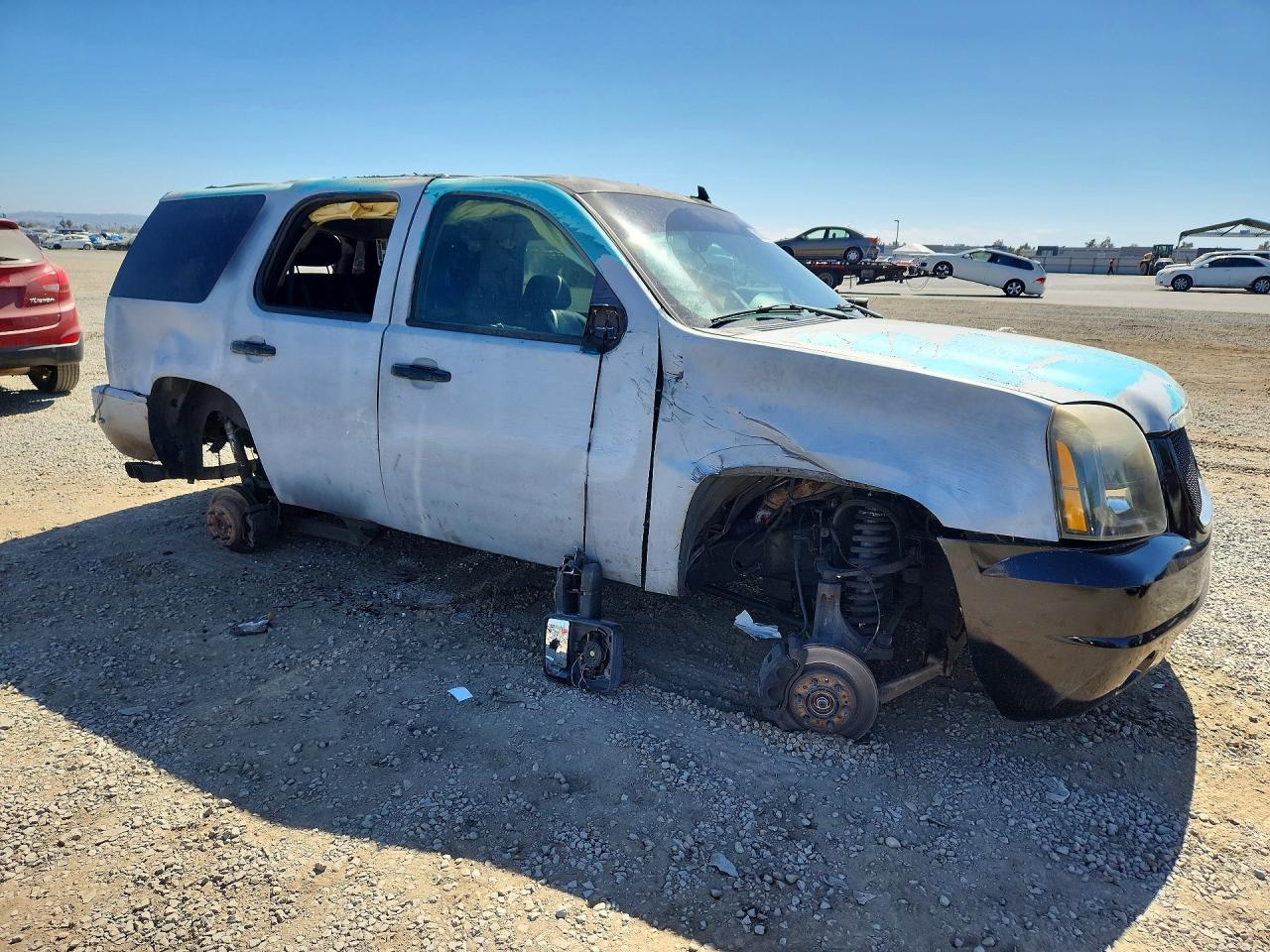 2007 Gmc Yukon Denali Серый vin: 1GKFK63847J174932