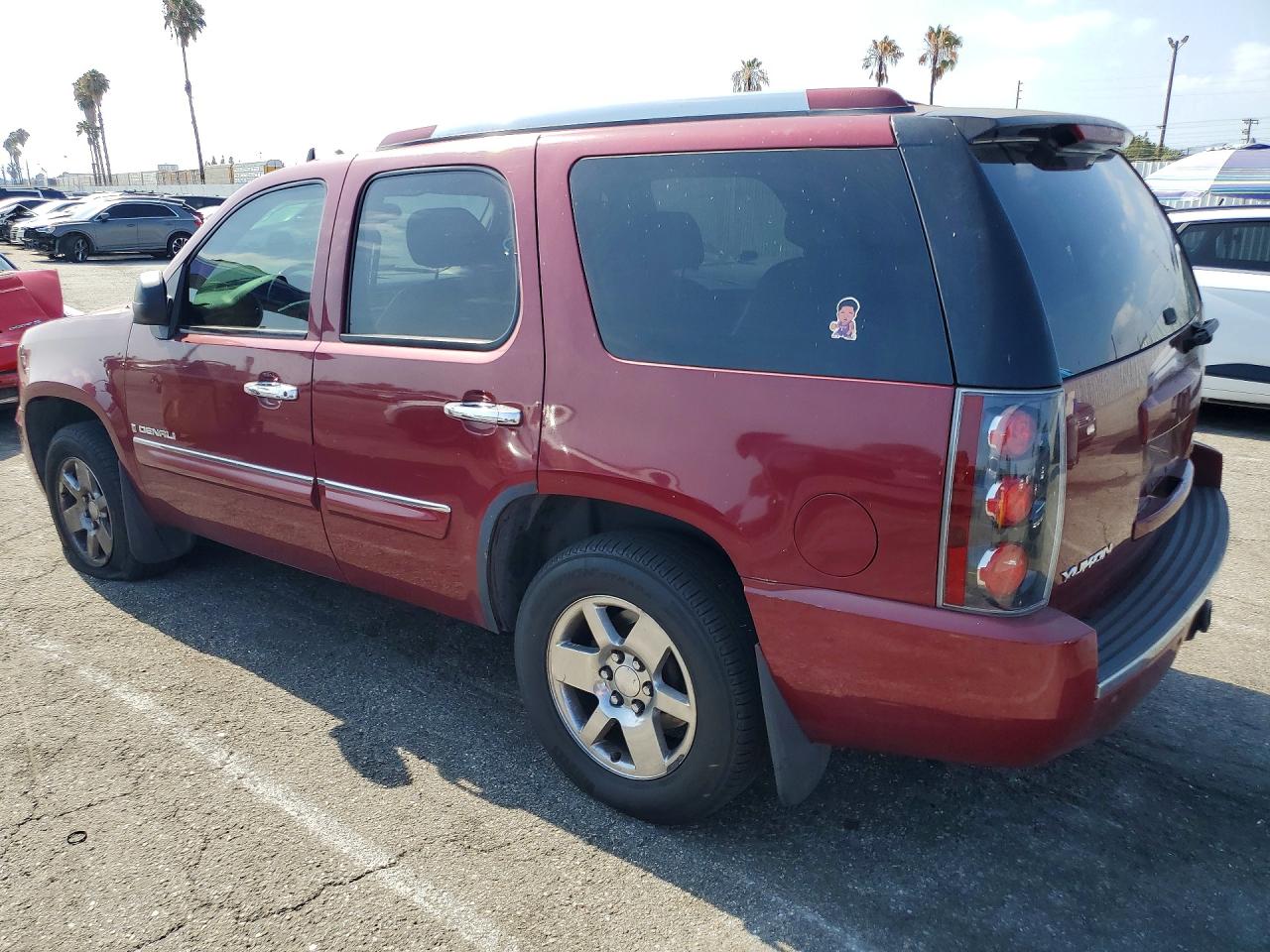 2007 Gmc Yukon Denali Burgundy vin: 1GKFK63847J271466