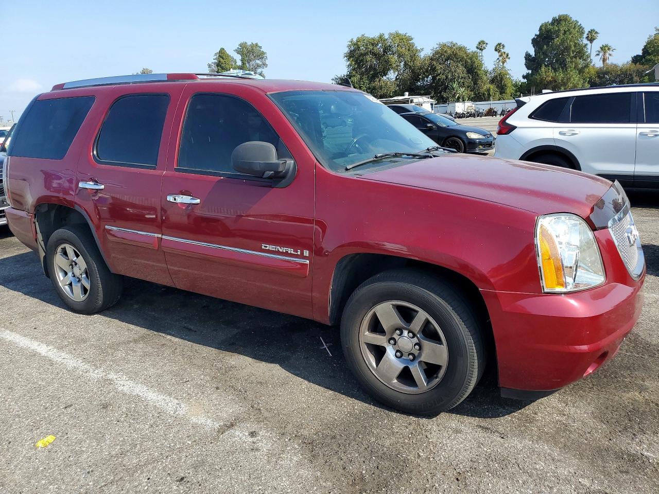 2007 Gmc Yukon Denali Burgundy vin: 1GKFK63847J271466