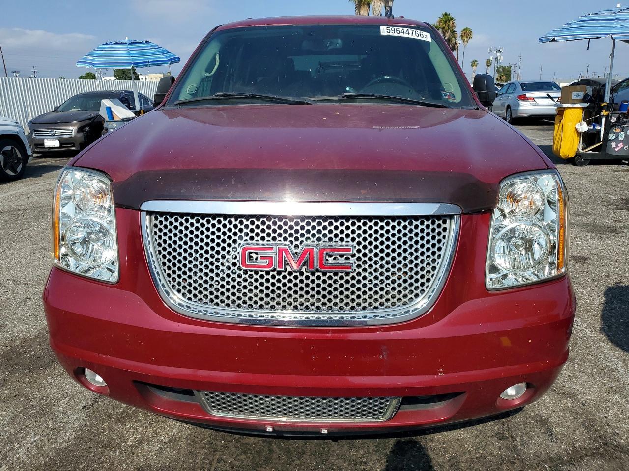 2007 Gmc Yukon Denali Burgundy vin: 1GKFK63847J271466