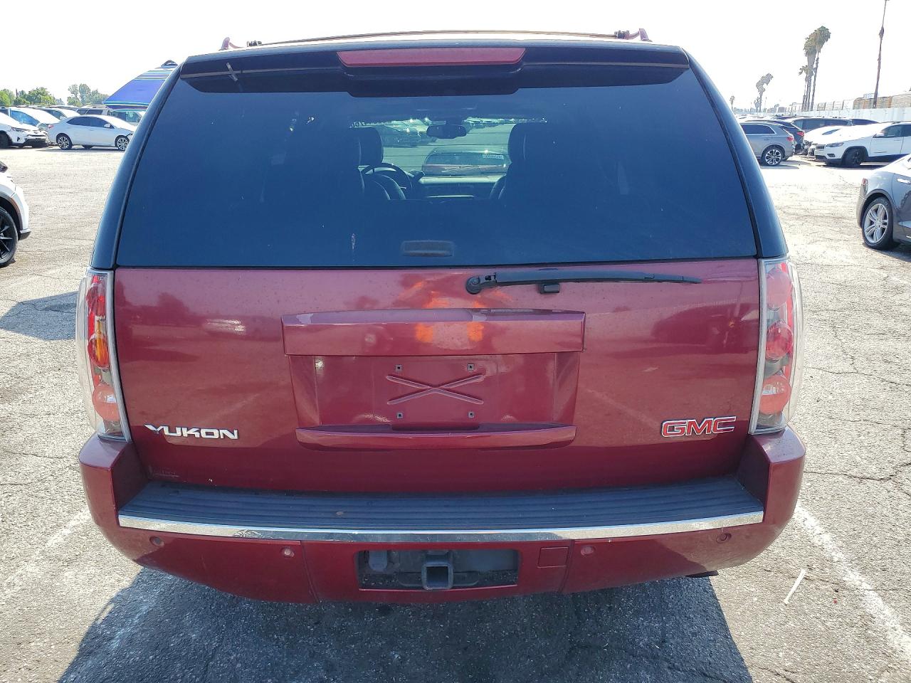 2007 Gmc Yukon Denali Burgundy vin: 1GKFK63847J271466