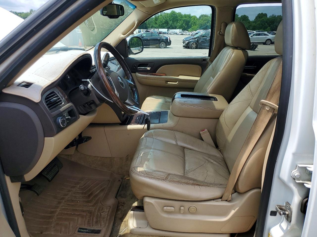 2007 Gmc Yukon Denali White vin: 1GKFK63847J395916