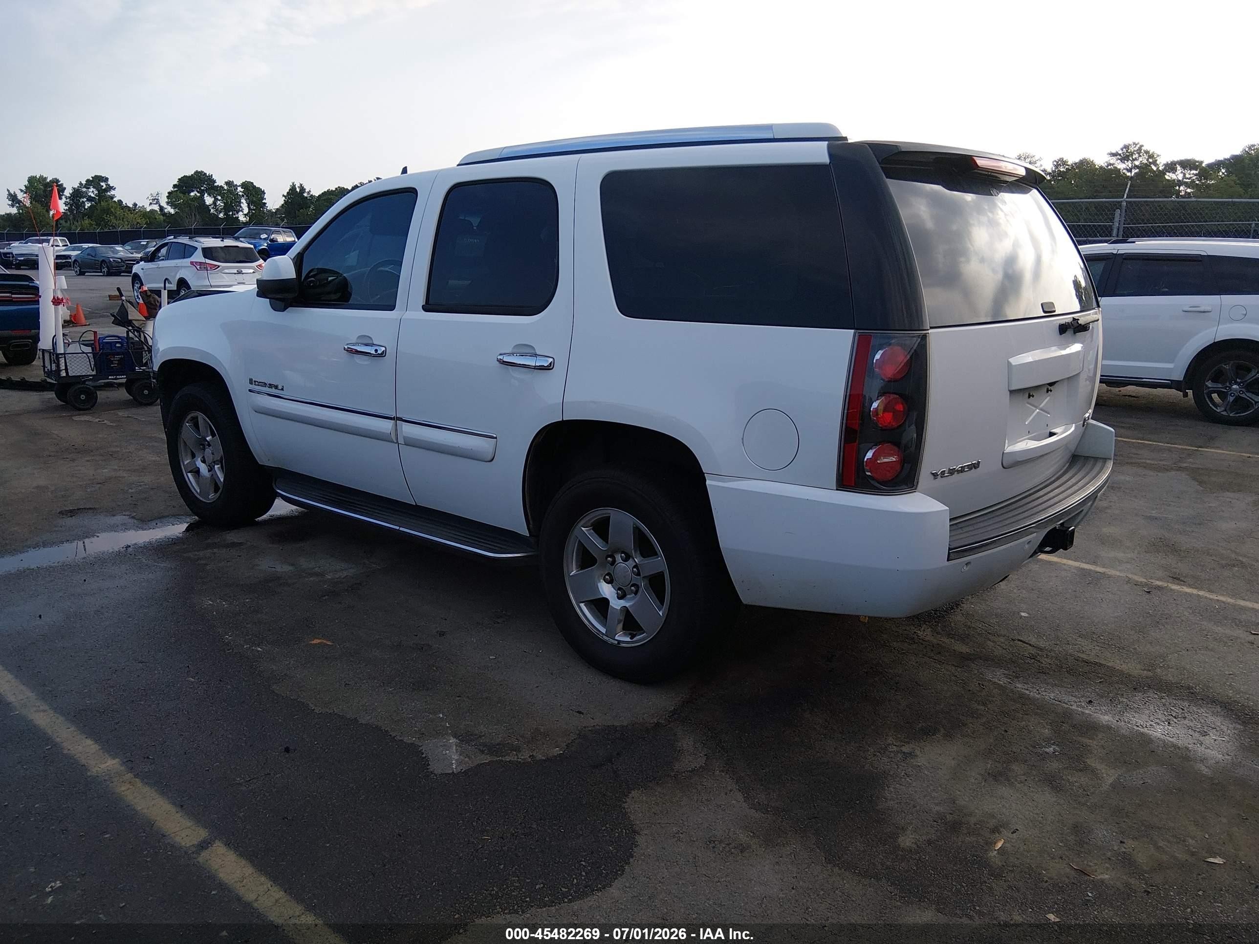 2008 Gmc Yukon Denali Белый vin: 1GKFK63868J234422