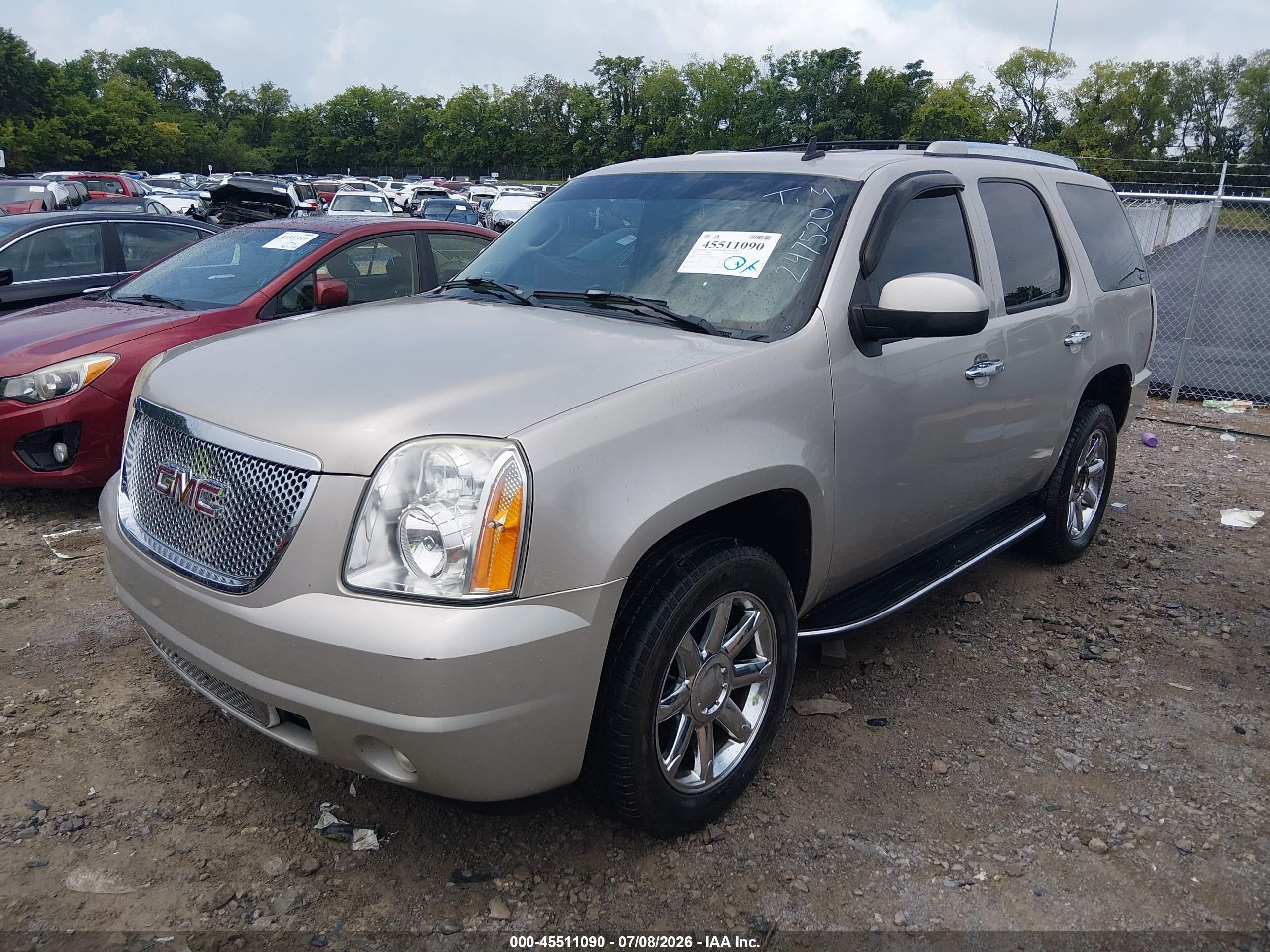 2007 Gmc Yukon Denali Denali Gold vin: 1GKFK63877J247520