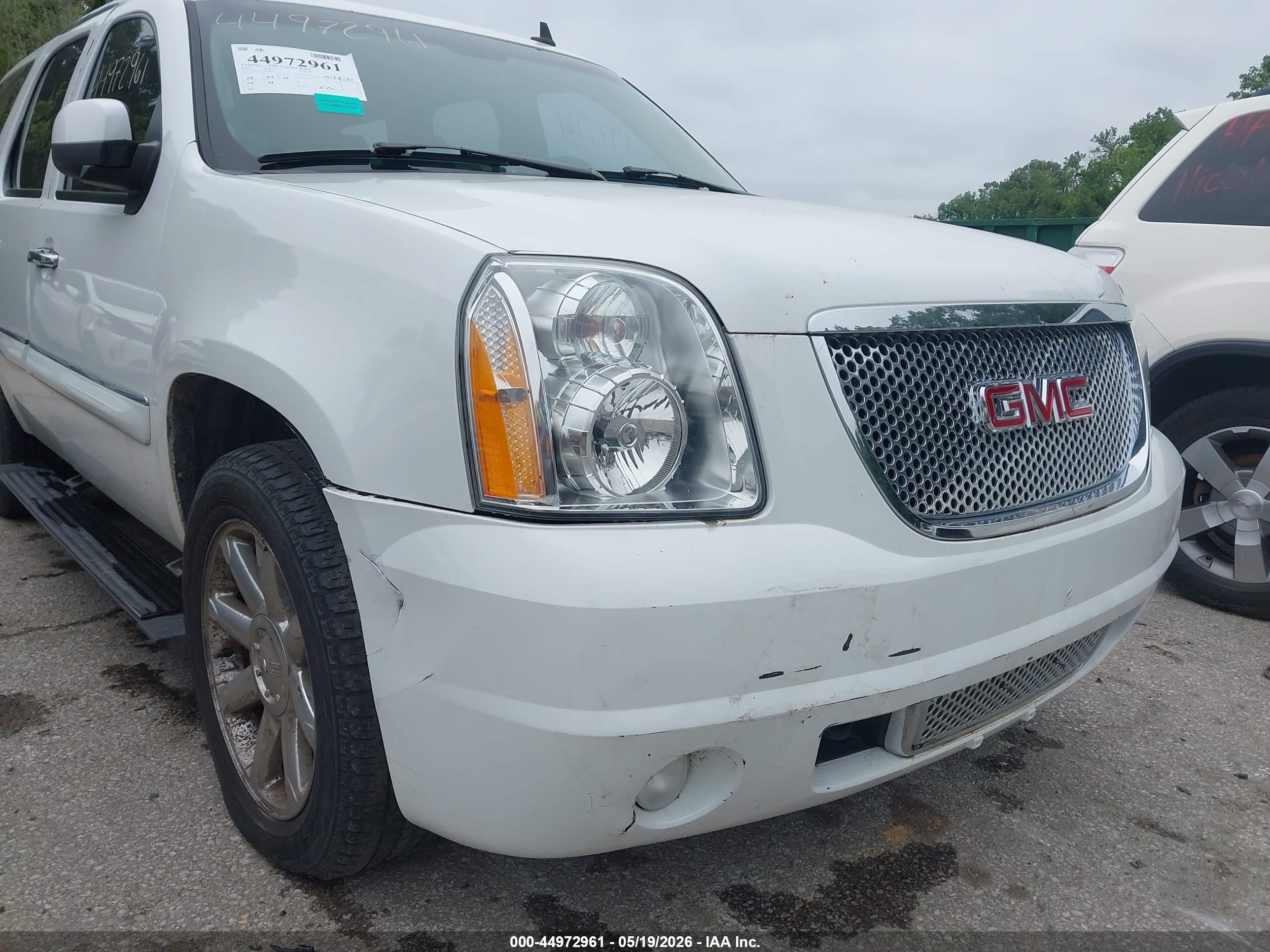 2008 Gmc Yukon Denali White vin: 1GKFK63878J129775