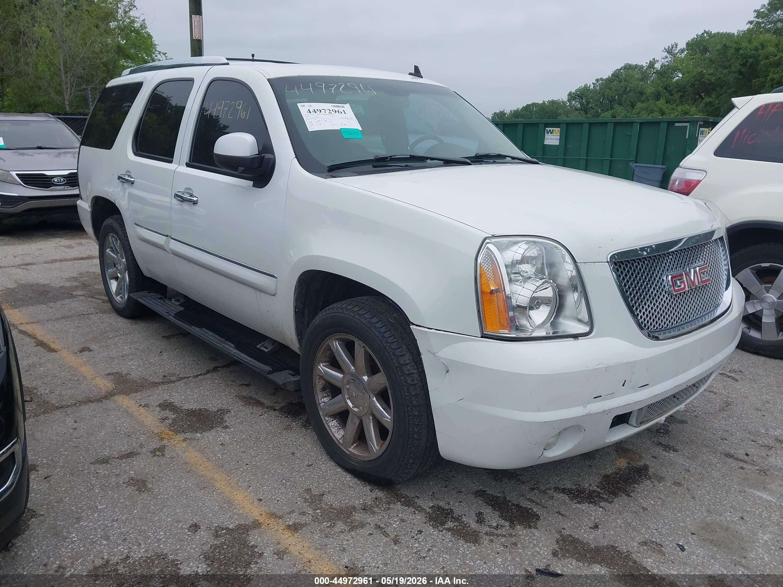 2008 Gmc Yukon Denali White vin: 1GKFK63878J129775