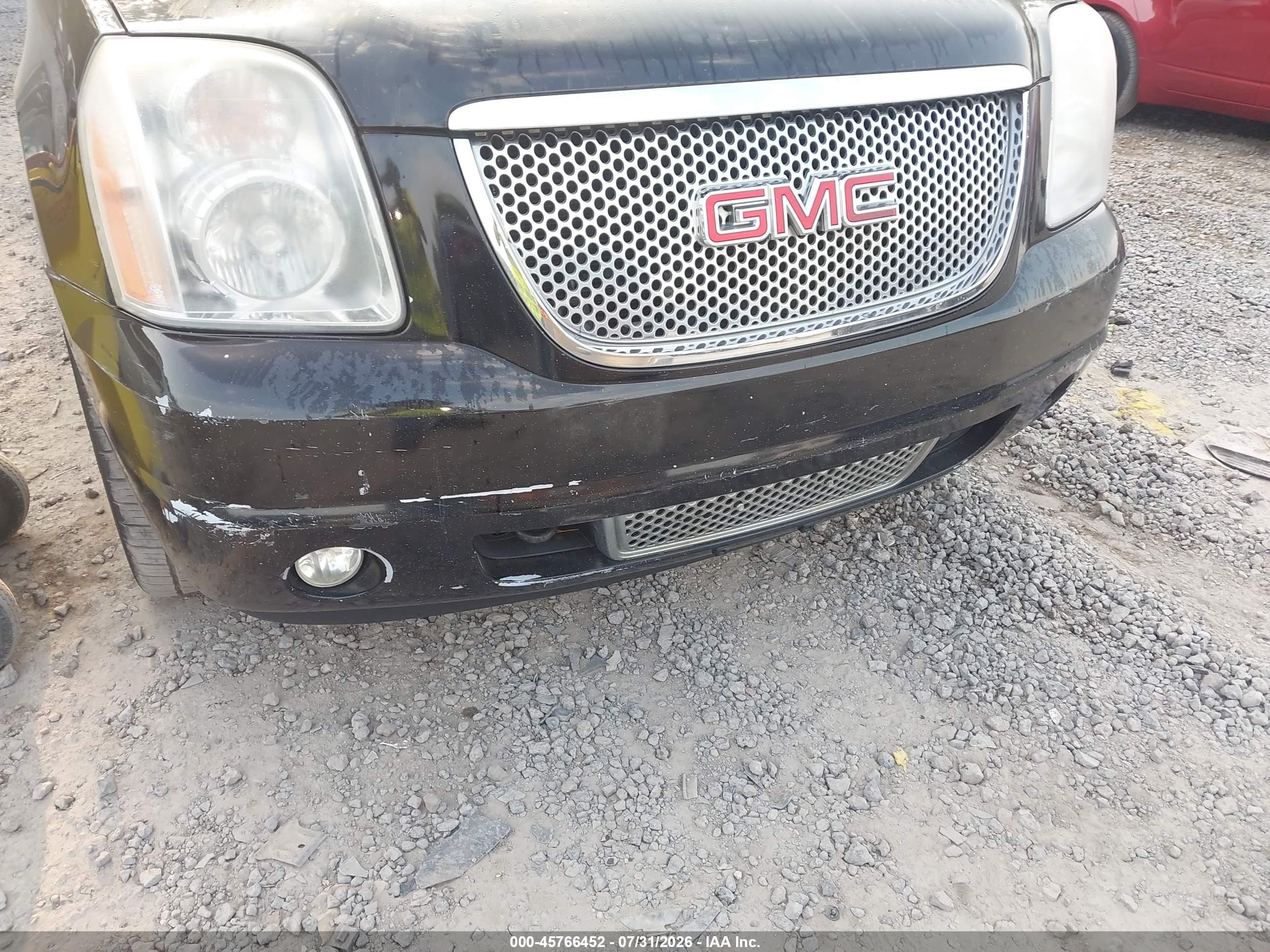2008 Gmc Yukon Denali Black vin: 1GKFK63878J235997