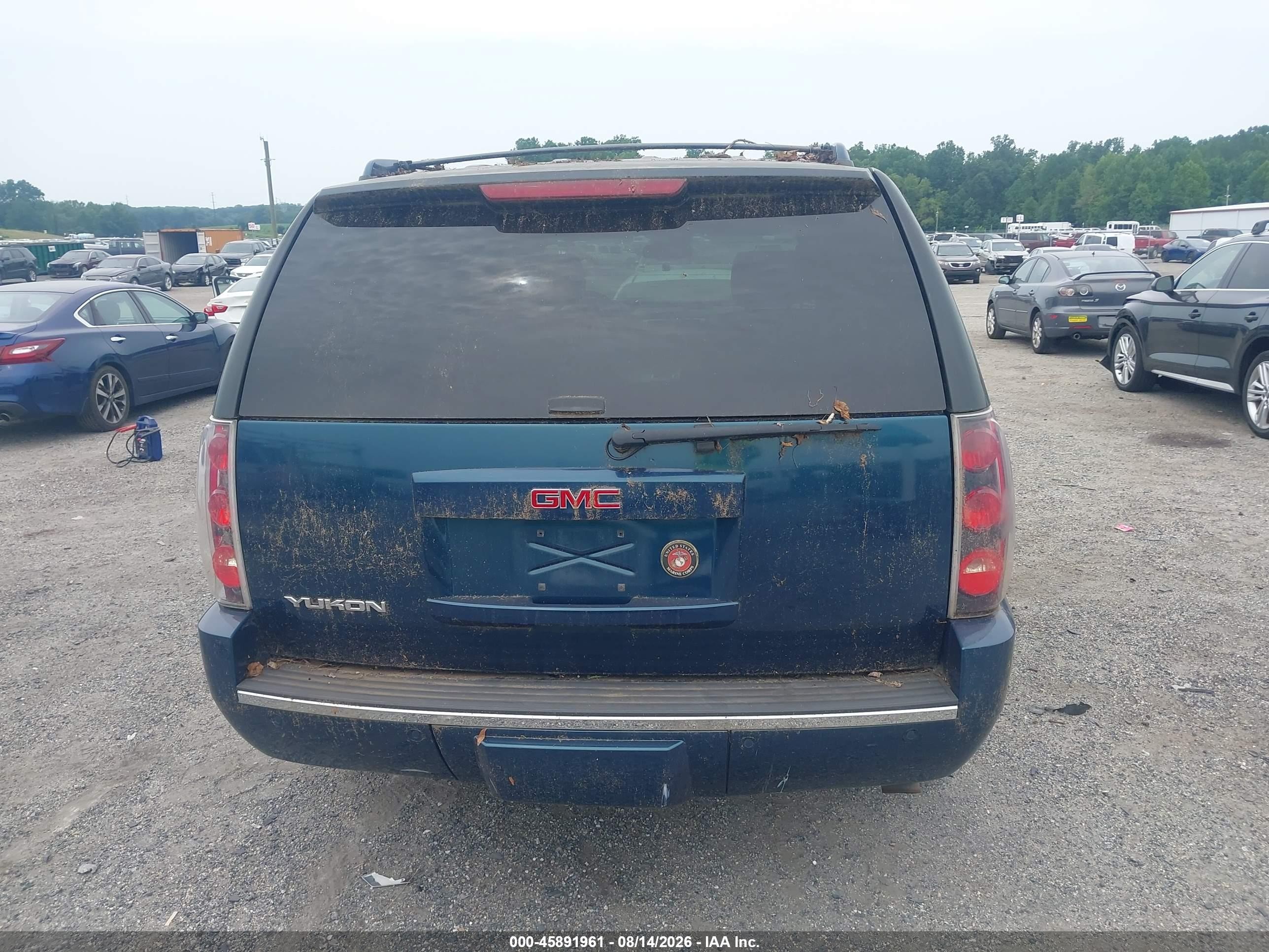 2007 Gmc Yukon Denali Denali Blue vin: 1GKFK63887J284852