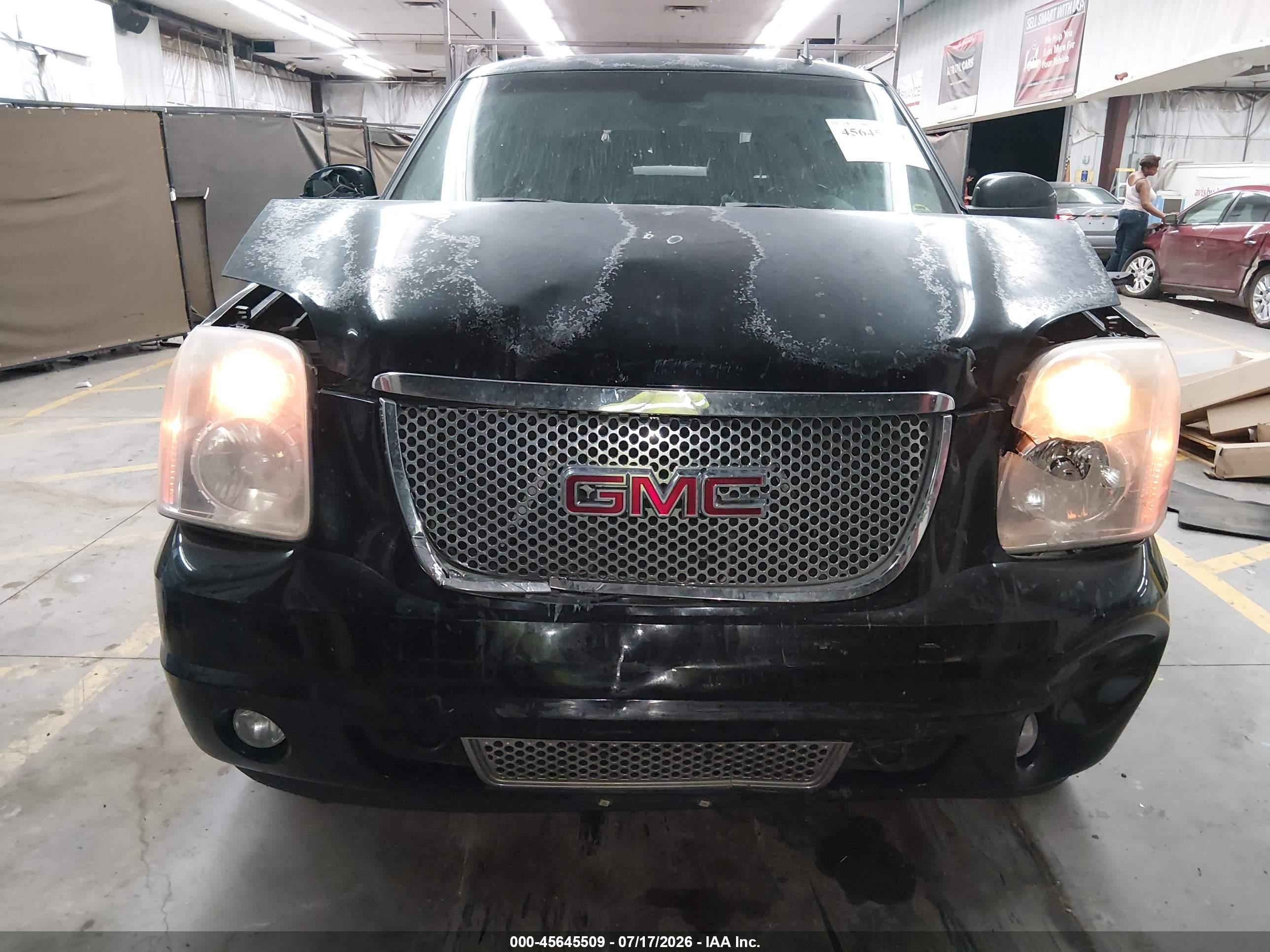 2007 Gmc Yukon Denali Denali Черный vin: 1GKFK63897J348154