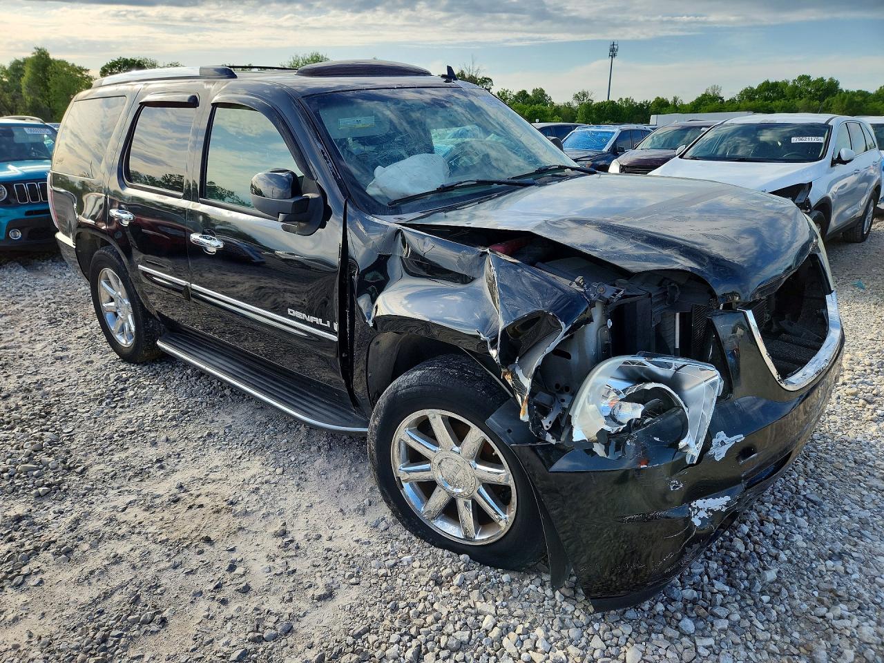 2007 Gmc Yukon Denali Black vin: 1GKFK638X7J208744