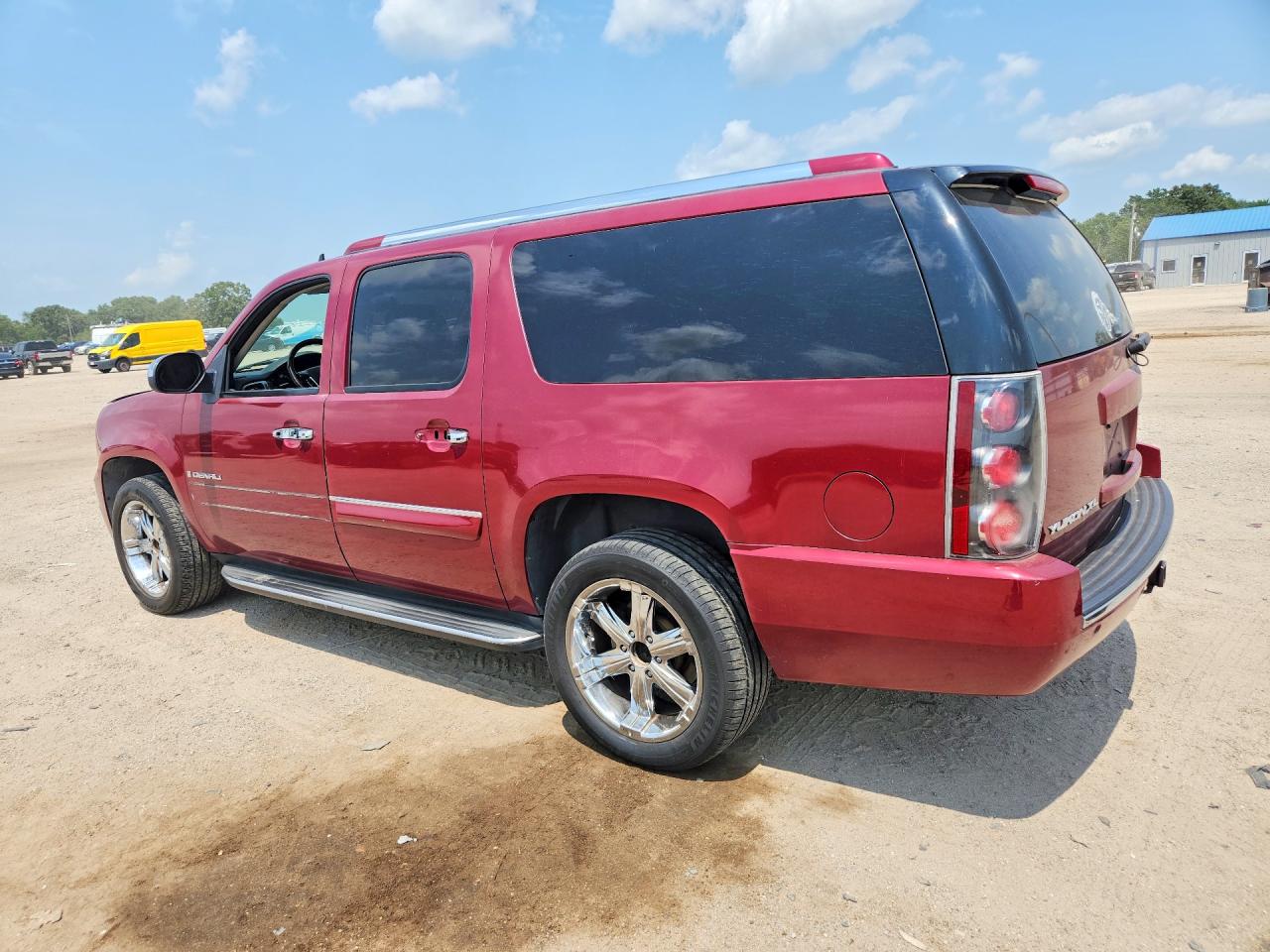 2007 Gmc Yukon Xl Denali Burgundy vin: 1GKFK66817J212550