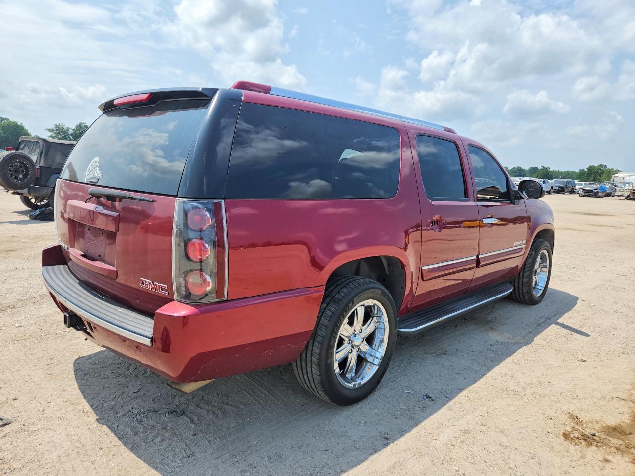 2007 Gmc Yukon Xl Denali Burgundy vin: 1GKFK66817J212550