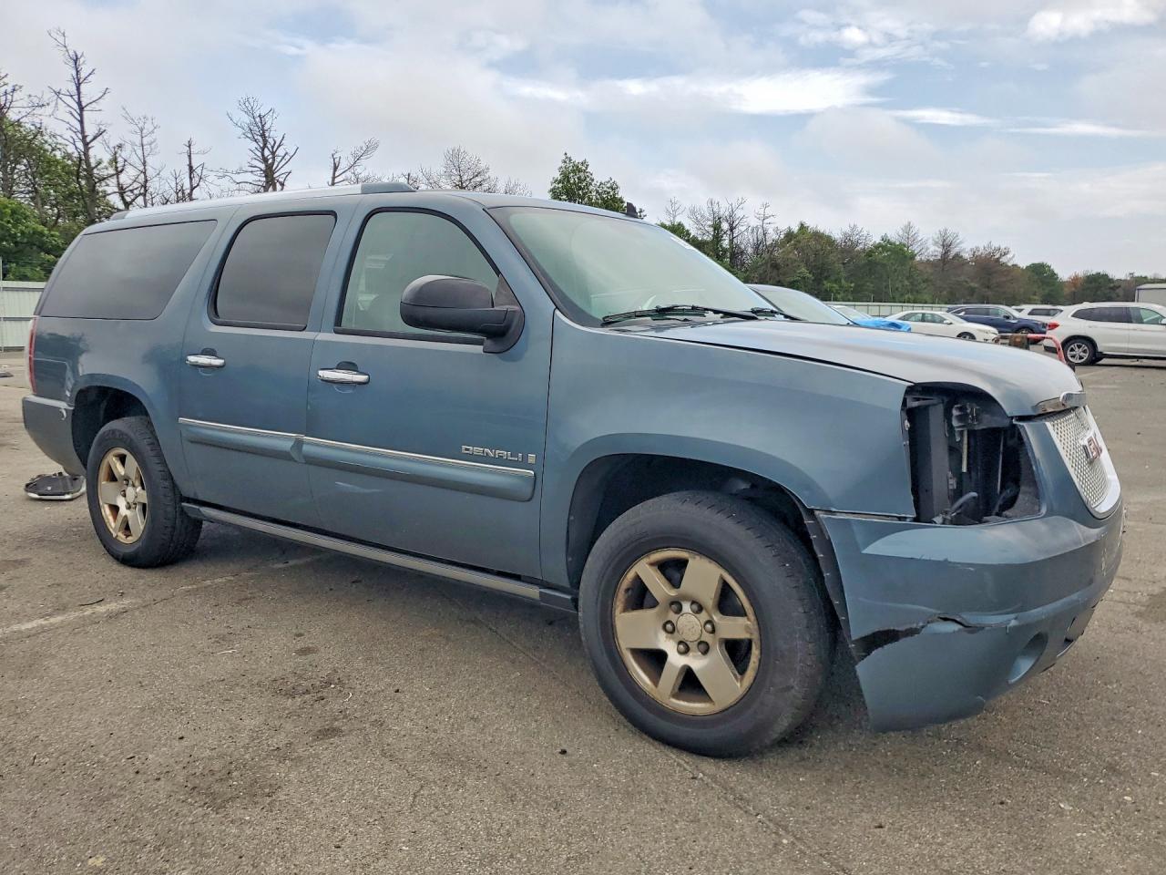 2008 Gmc Yukon Xl Denali Blue vin: 1GKFK66818J149242