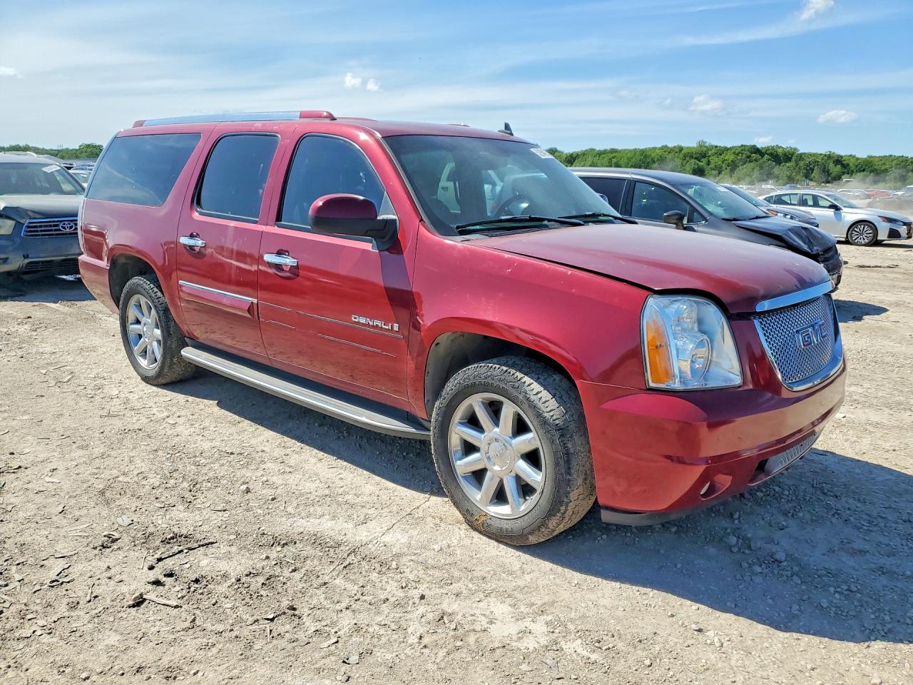 2007 Gmc Yukon Xl Denali Red vin: 1GKFK66827J211150
