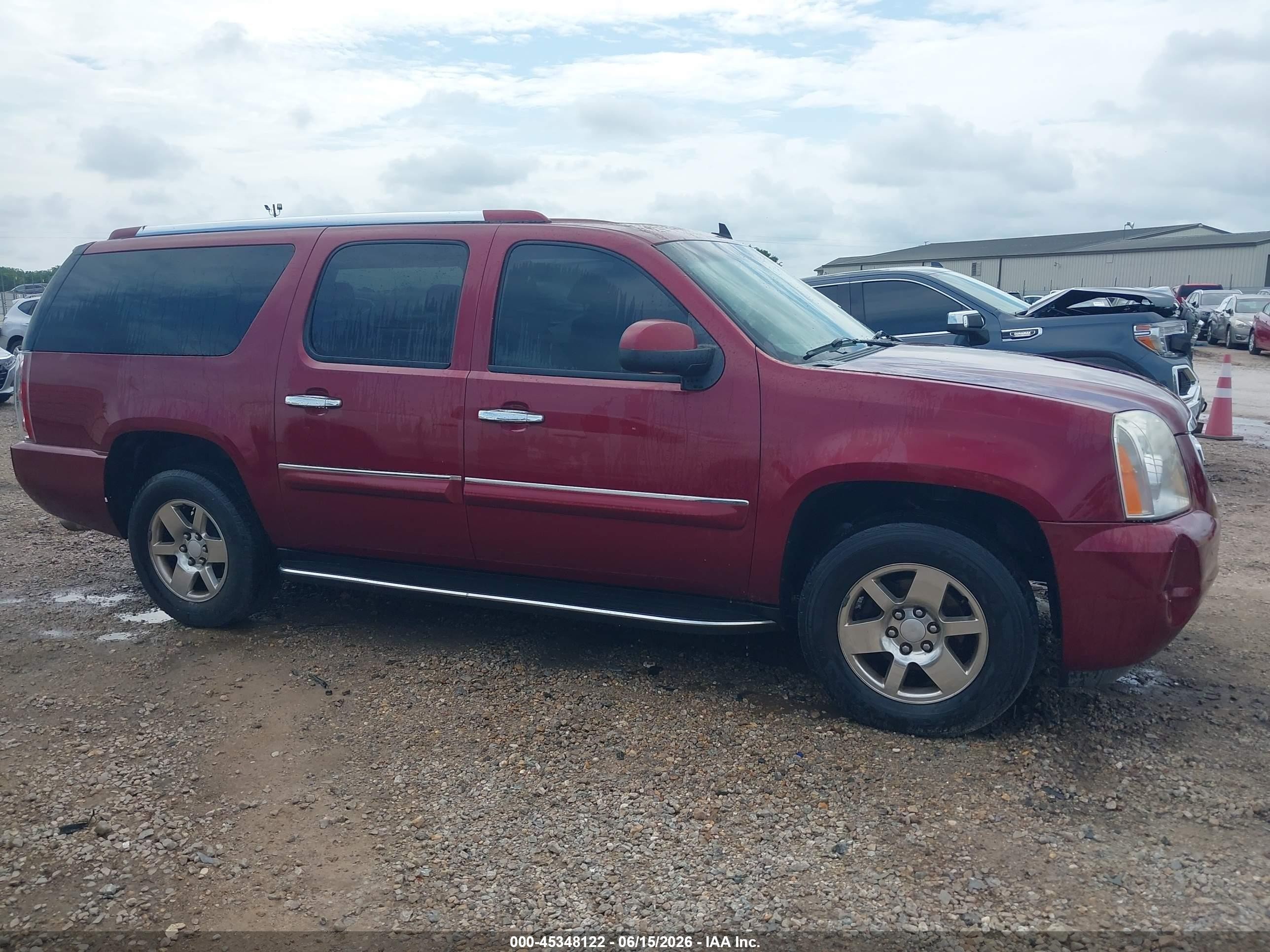 2008 Gmc Yukon Xl 1500 Denali Burgundy vin: 1GKFK66828J213367