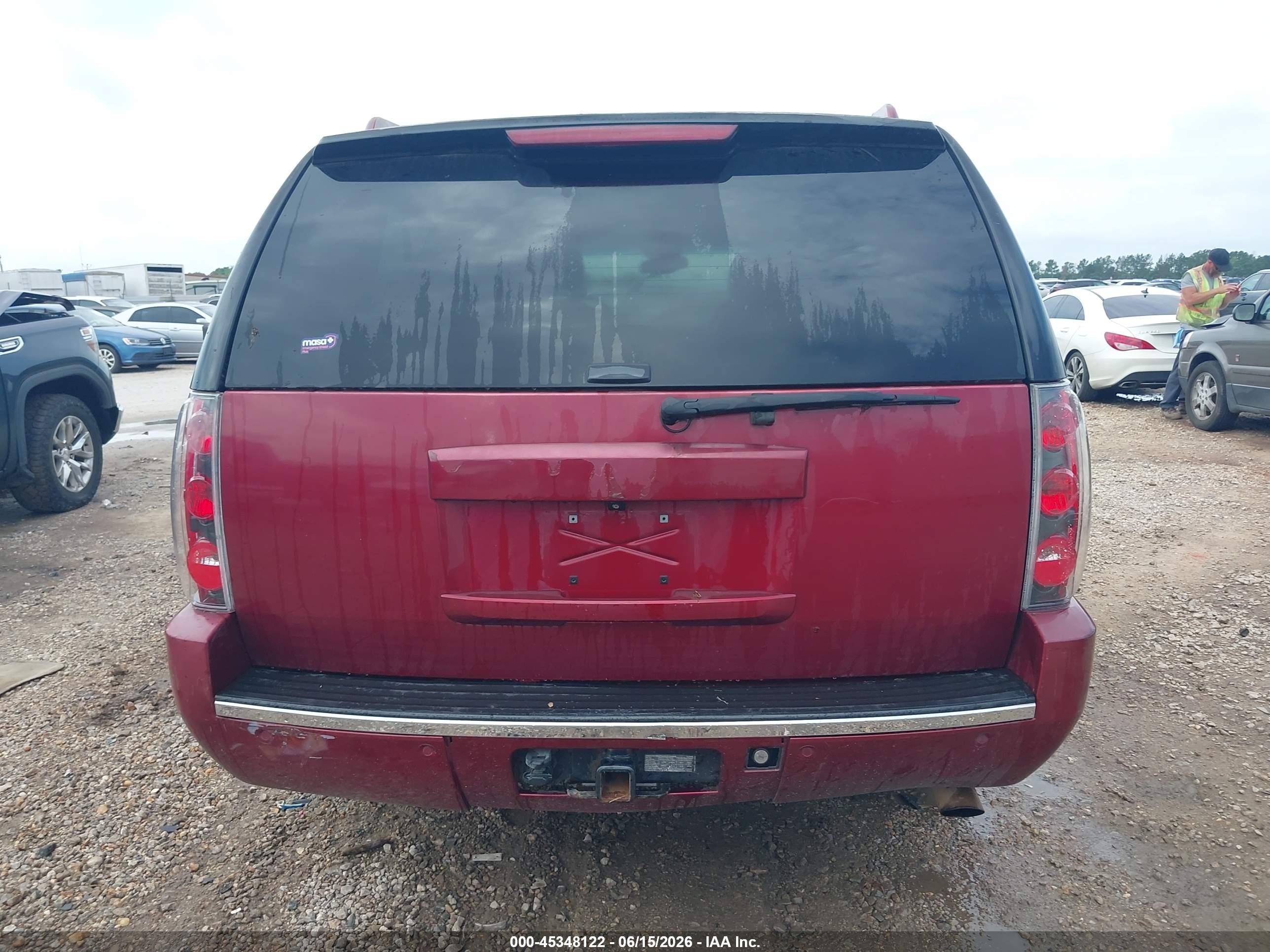 2008 Gmc Yukon Xl 1500 Denali Burgundy vin: 1GKFK66828J213367