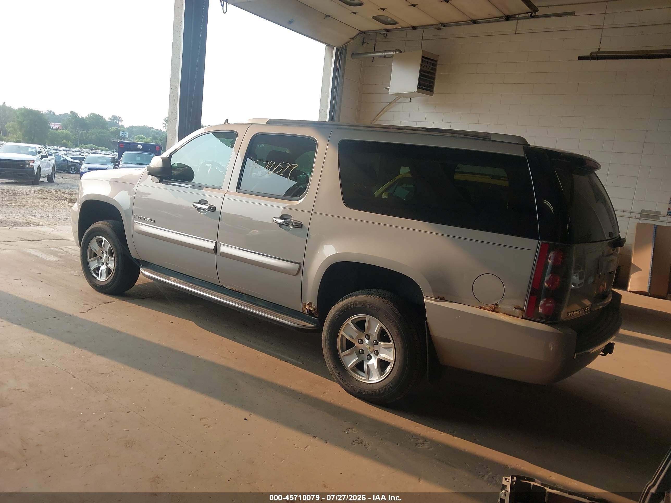 2007 Gmc Yukon Xl Denali Denali Silver vin: 1GKFK66847J353869