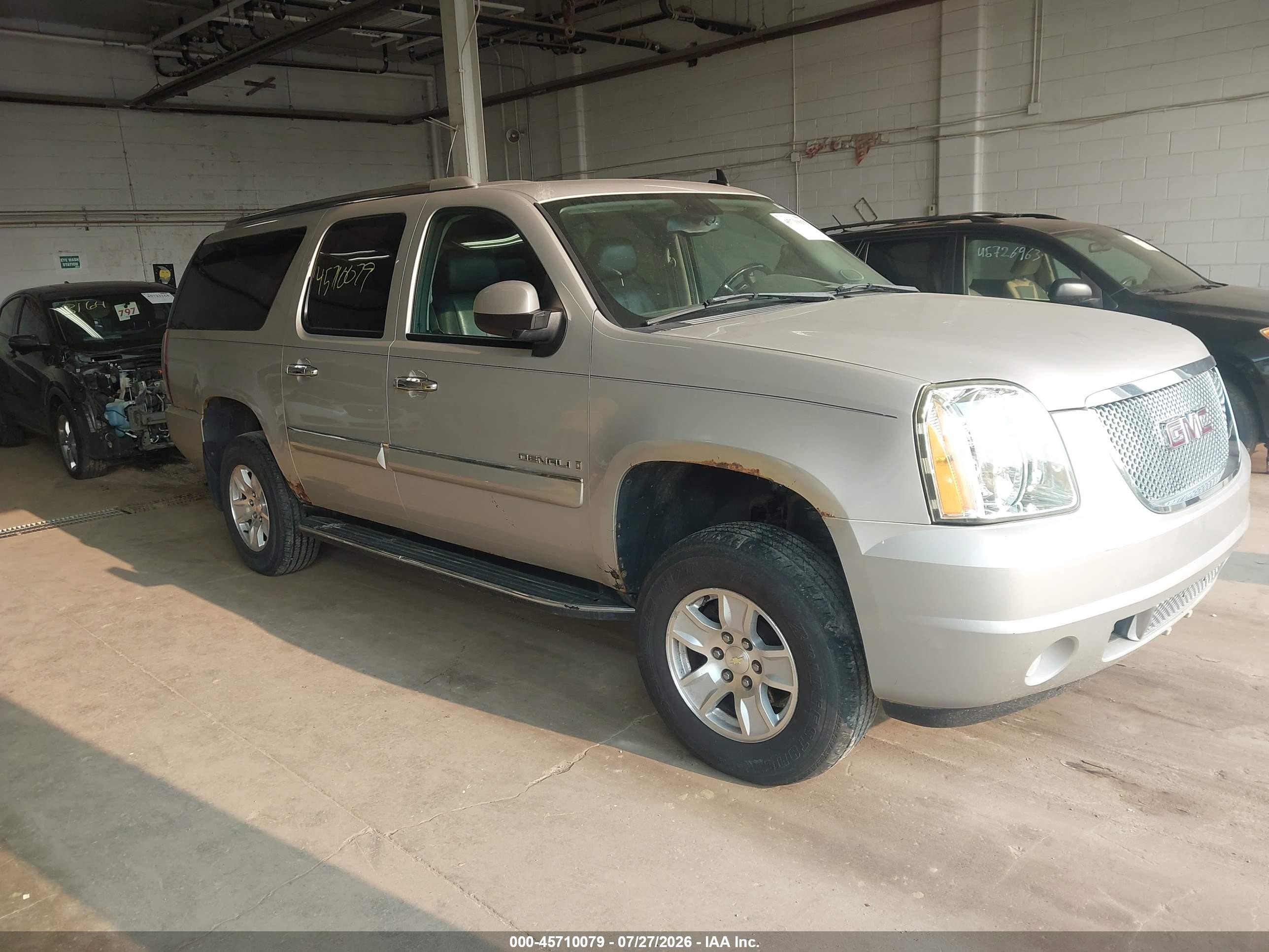 2007 Gmc Yukon Xl Denali Denali Silver vin: 1GKFK66847J353869