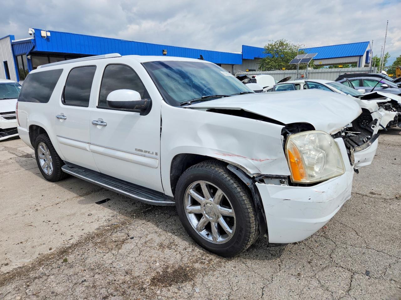2007 Gmc Yukon Xl Denali White vin: 1GKFK66857J377551