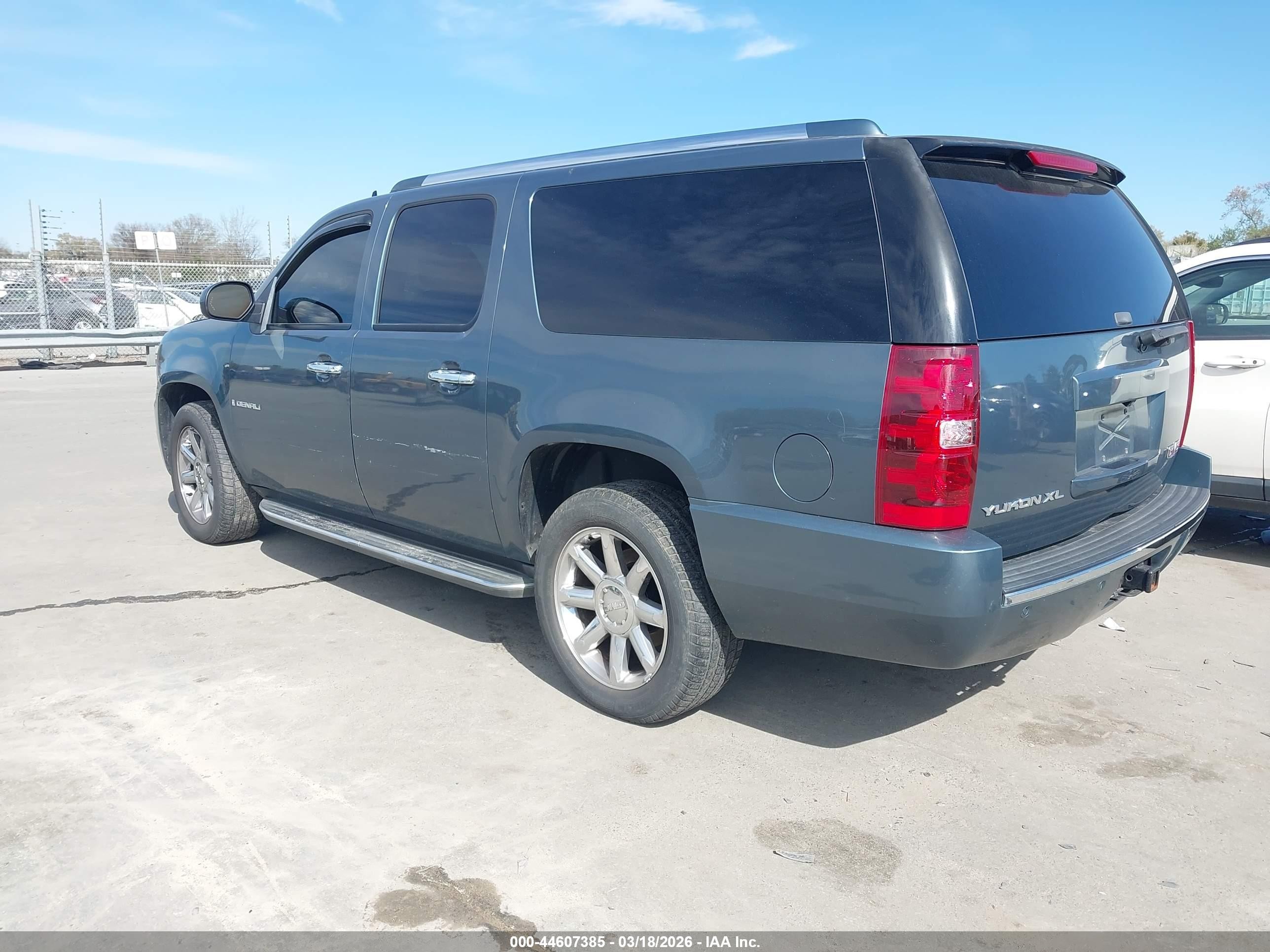 2008 Gmc Yukon Xl 1500 Denali Pewter vin: 1GKFK66858J189839