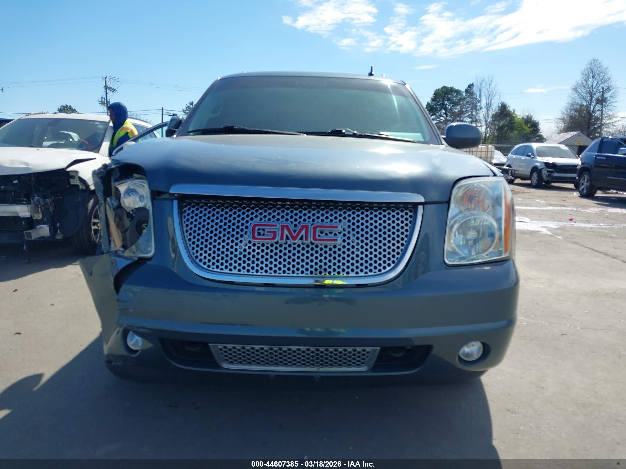 2008 Gmc Yukon Xl 1500 Denali Pewter vin: 1GKFK66858J189839