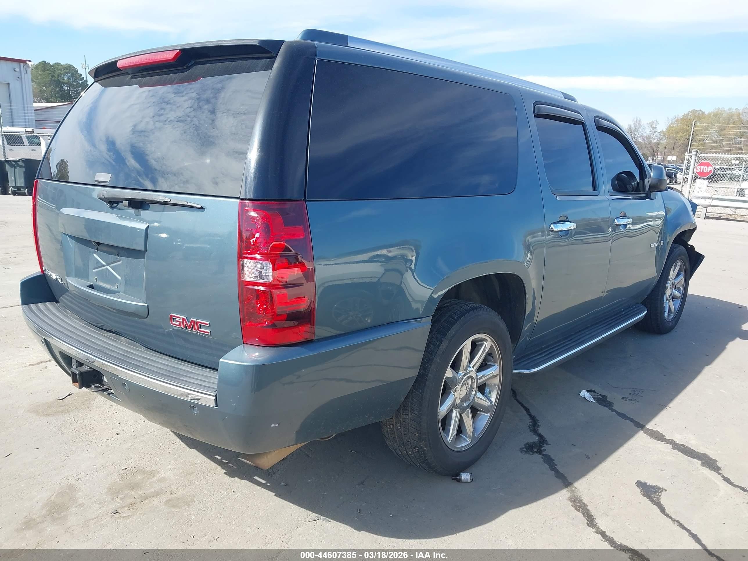 2008 Gmc Yukon Xl 1500 Denali Pewter vin: 1GKFK66858J189839