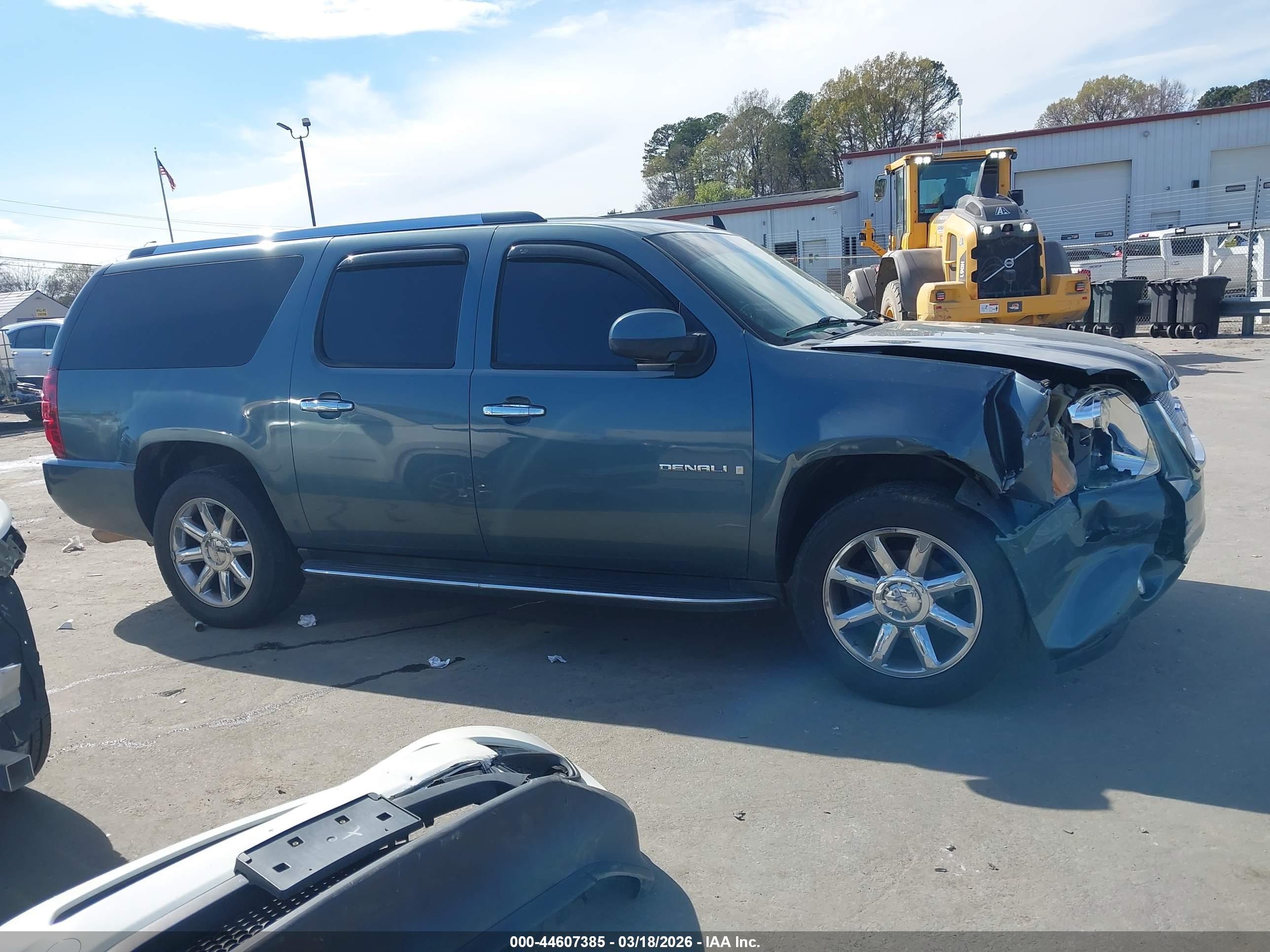 2008 Gmc Yukon Xl 1500 Denali Pewter vin: 1GKFK66858J189839