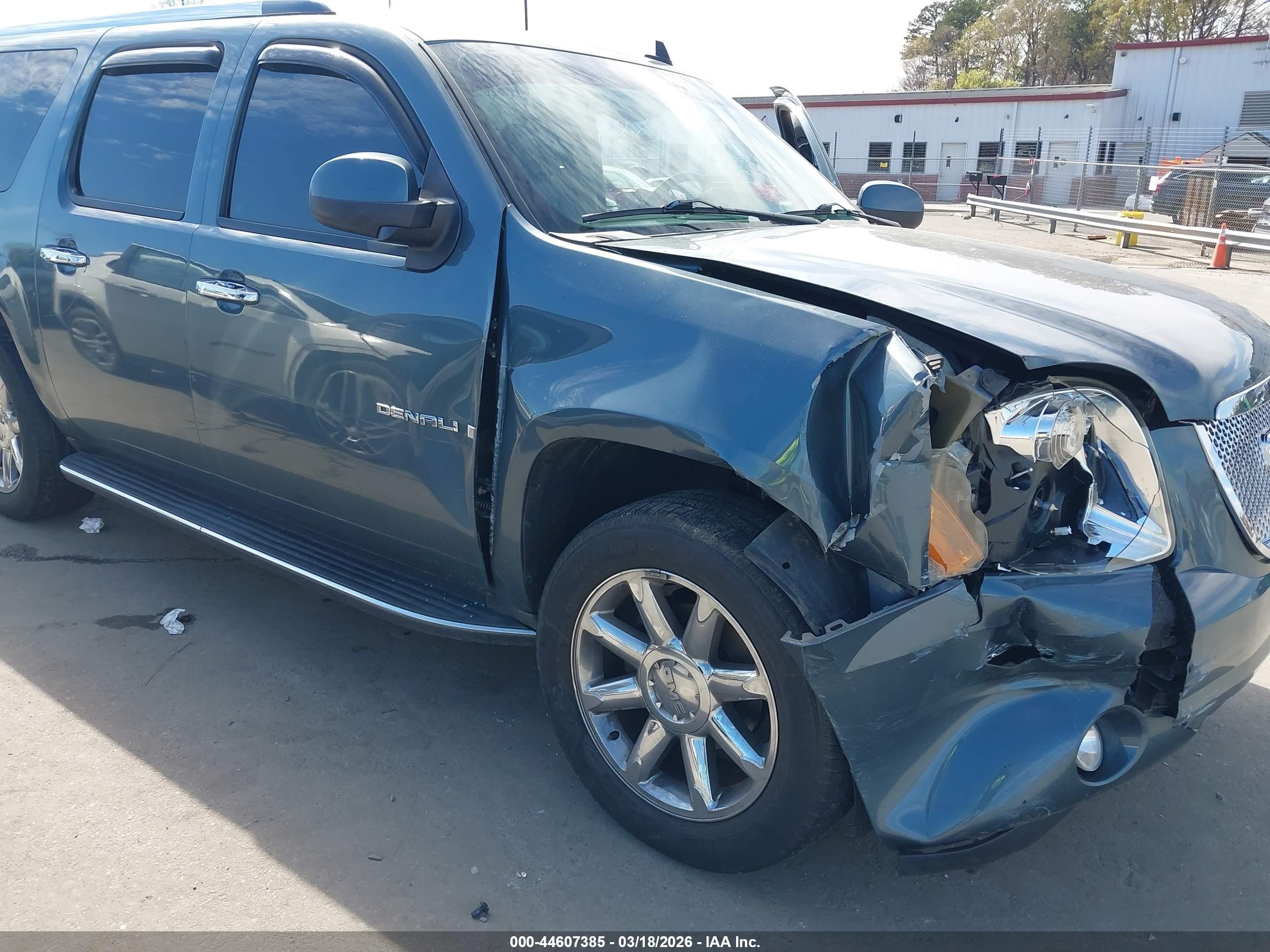 2008 Gmc Yukon Xl 1500 Denali Pewter vin: 1GKFK66858J189839