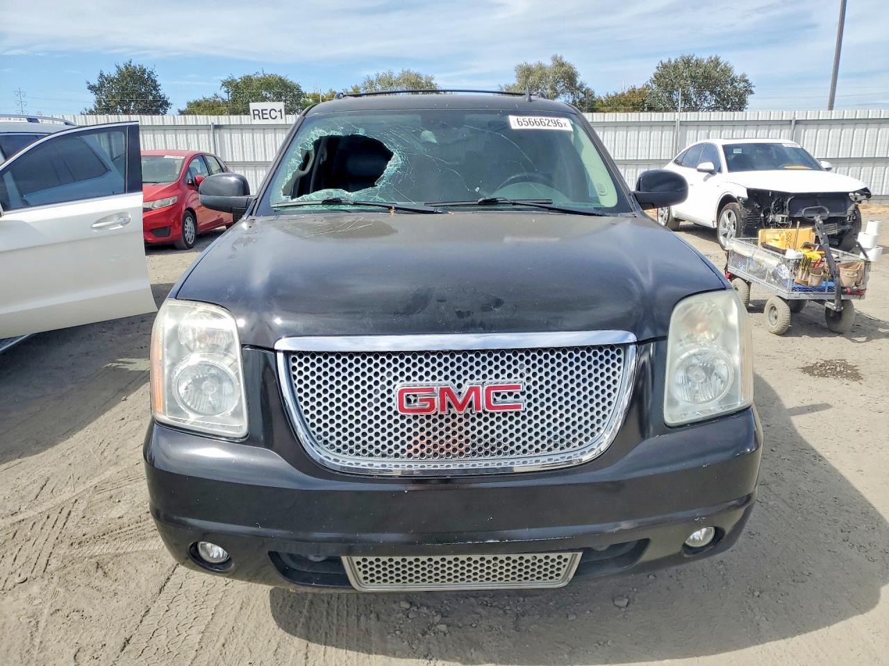 2008 Gmc Yukon Xl Denali Black vin: 1GKFK66868J244945