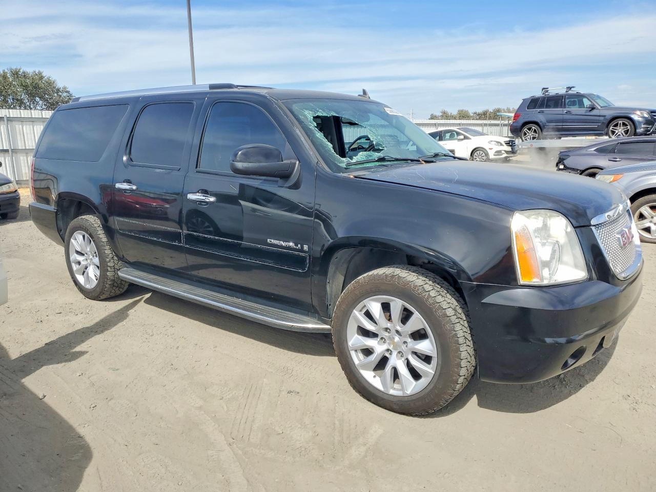 2008 Gmc Yukon Xl Denali Black vin: 1GKFK66868J244945