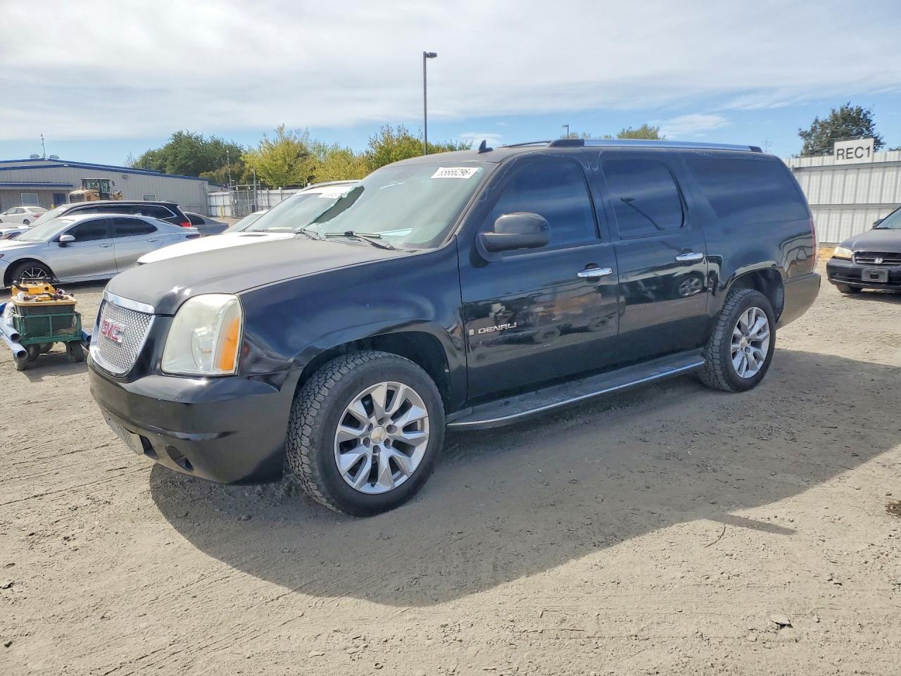 2008 Gmc Yukon Xl Denali Black vin: 1GKFK66868J244945