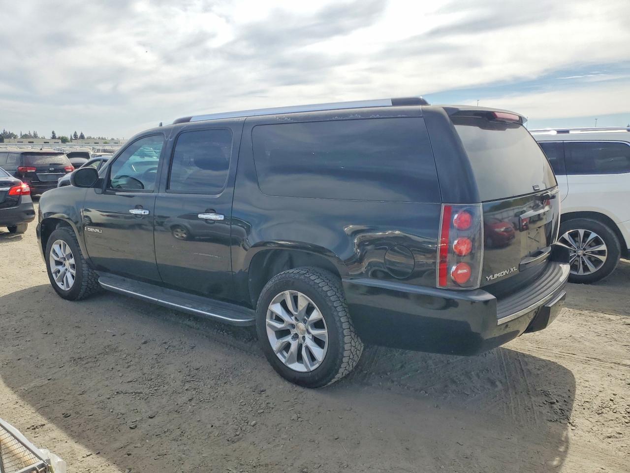 2008 Gmc Yukon Xl Denali Black vin: 1GKFK66868J244945