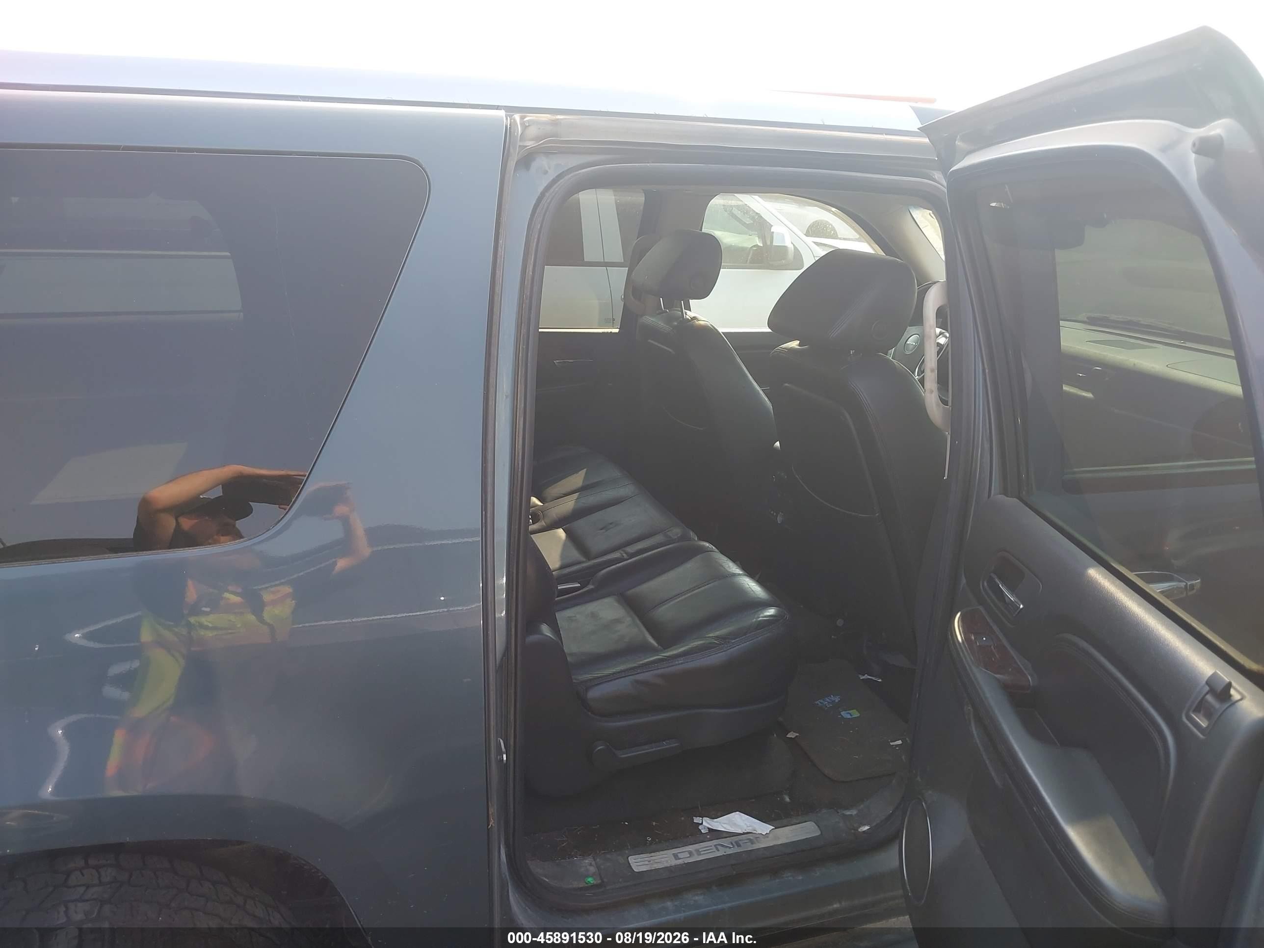 2007 Gmc Yukon Xl Denali Denali Синий vin: 1GKFK66877J223035