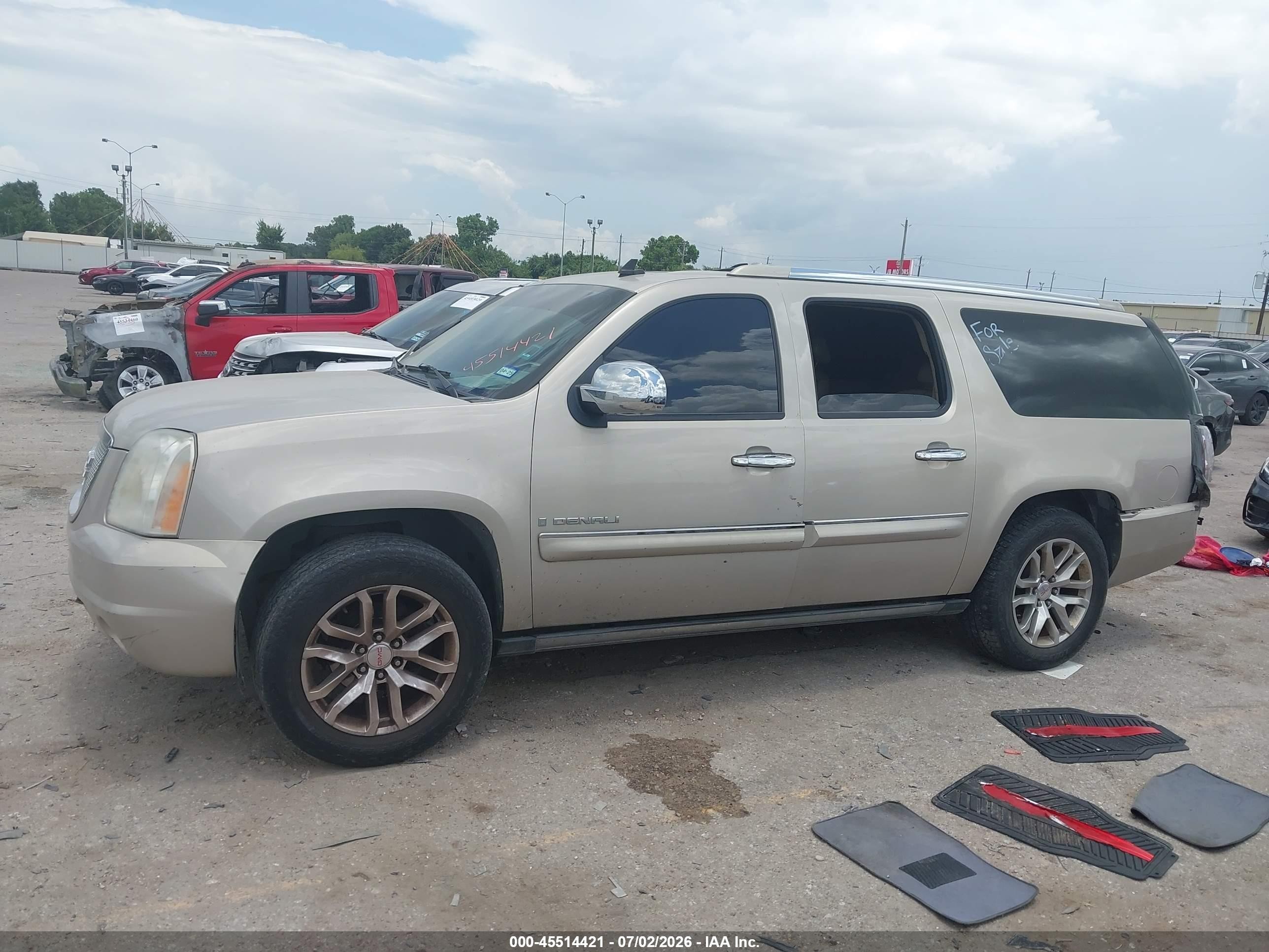 2007 Gmc Yukon Xl Denali Denali Gold vin: 1GKFK66877J315925