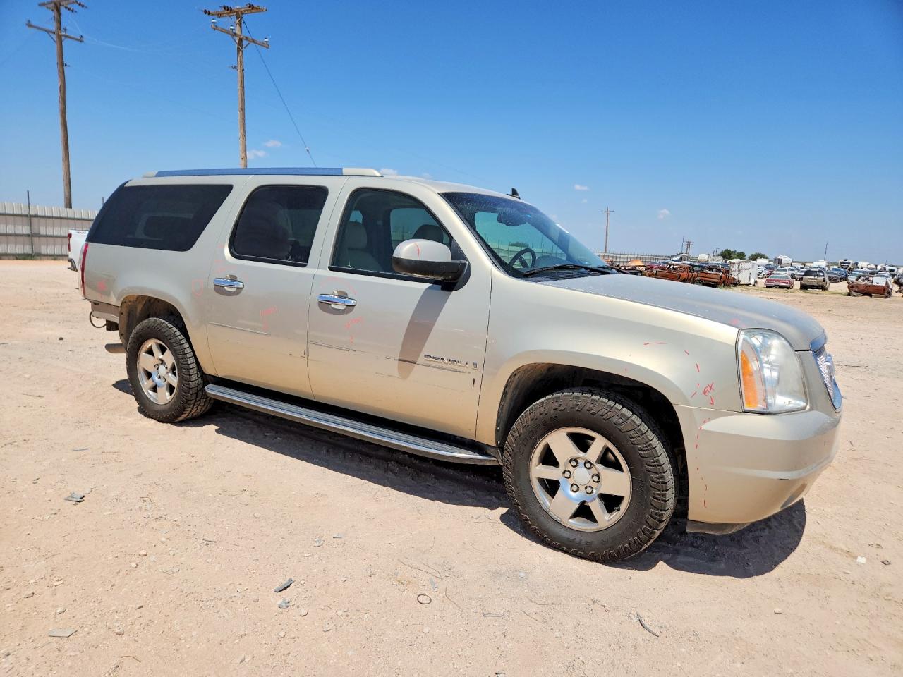 2007 Gmc Yukon Xl Denali Tan vin: 1GKFK66877J352408