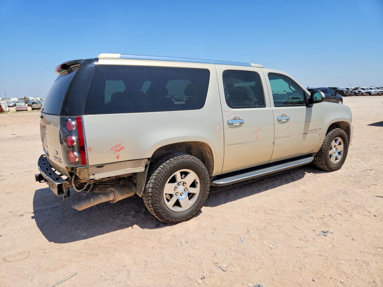 2007 Gmc Yukon Xl Denali Tan vin: 1GKFK66877J352408