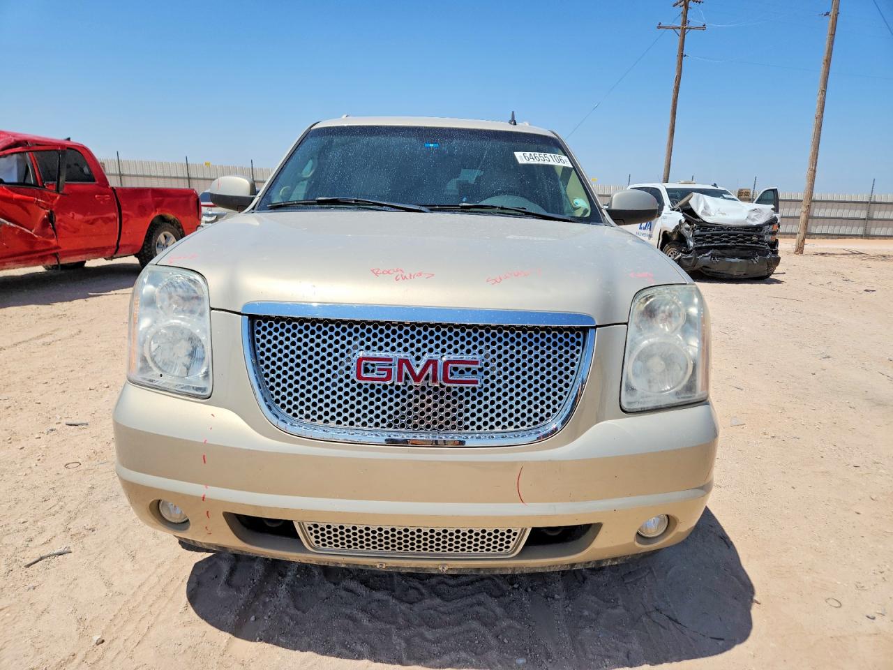 2007 Gmc Yukon Xl Denali Tan vin: 1GKFK66877J352408