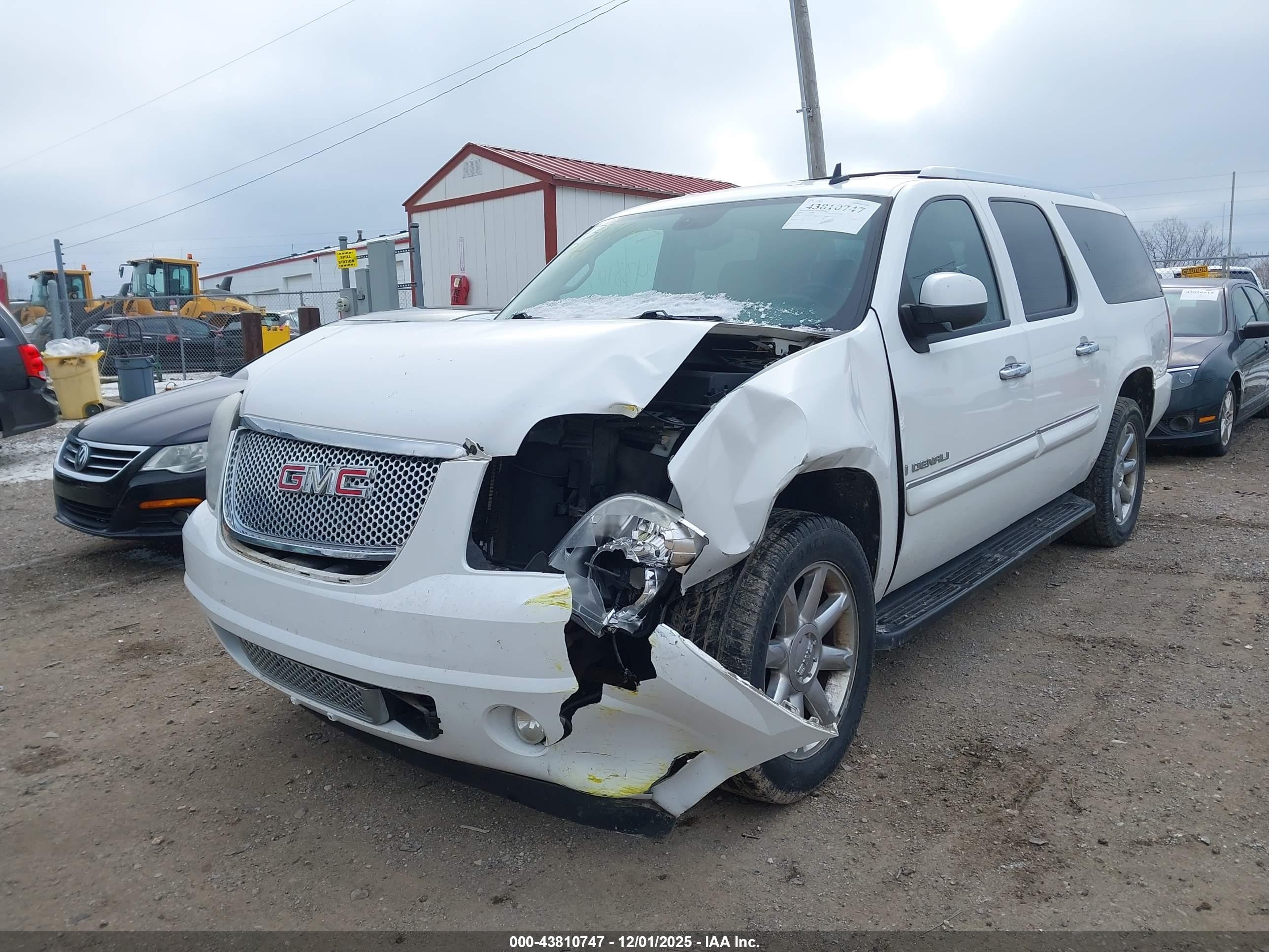 2008 Gmc Yukon Xl 1500 Denali Белый vin: 1GKFK66878J239382