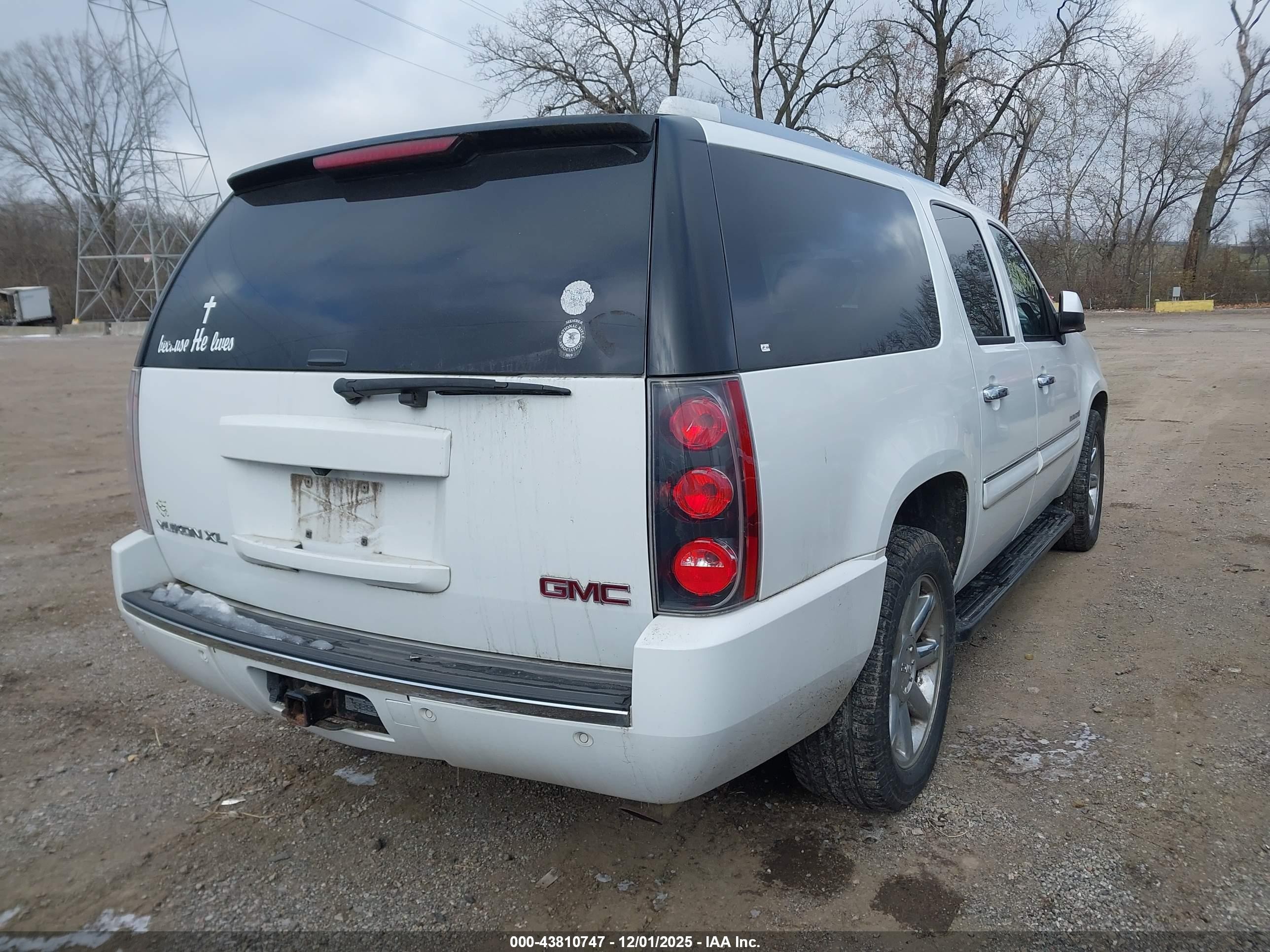 2008 Gmc Yukon Xl 1500 Denali Белый vin: 1GKFK66878J239382