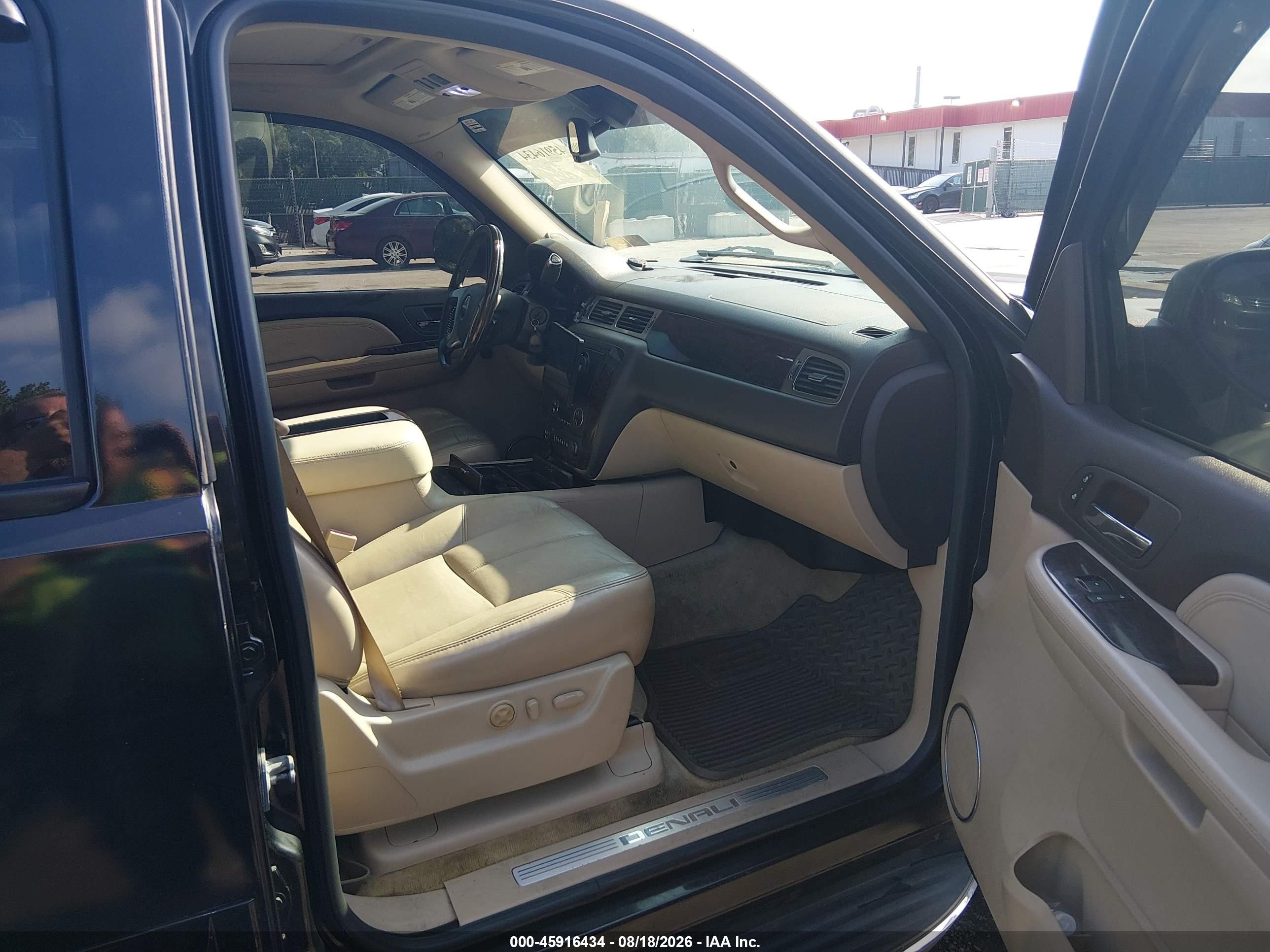 2007 Gmc Yukon Xl Denali Denali Black vin: 1GKFK66887J218264