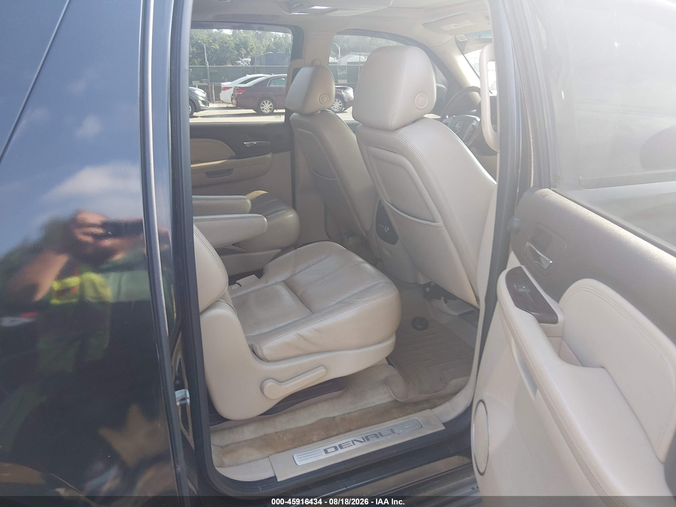 2007 Gmc Yukon Xl Denali Denali Black vin: 1GKFK66887J218264