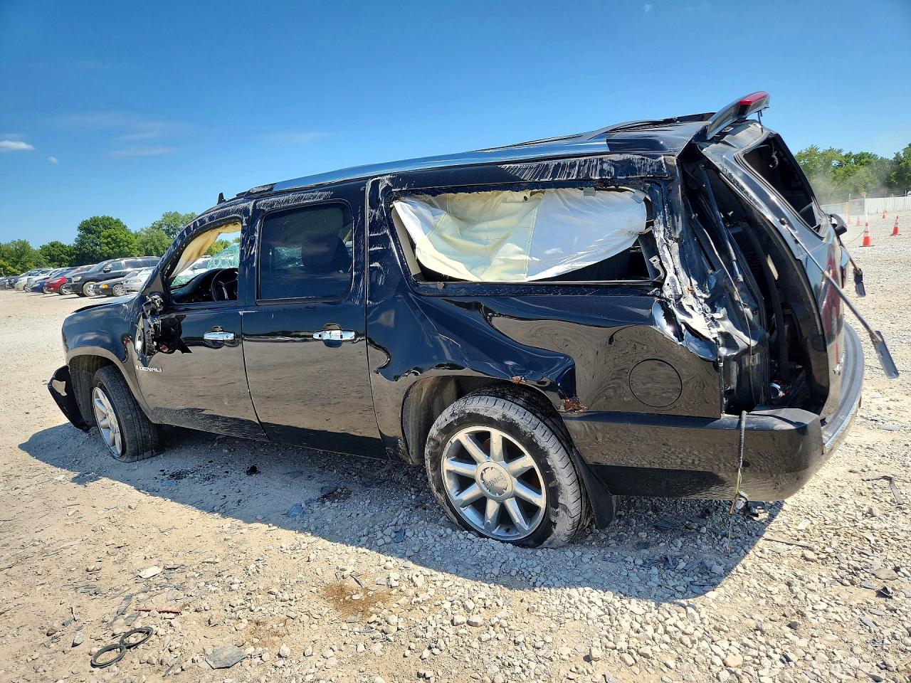 2007 Gmc Yukon Xl Denali Black vin: 1GKFK66887J283907