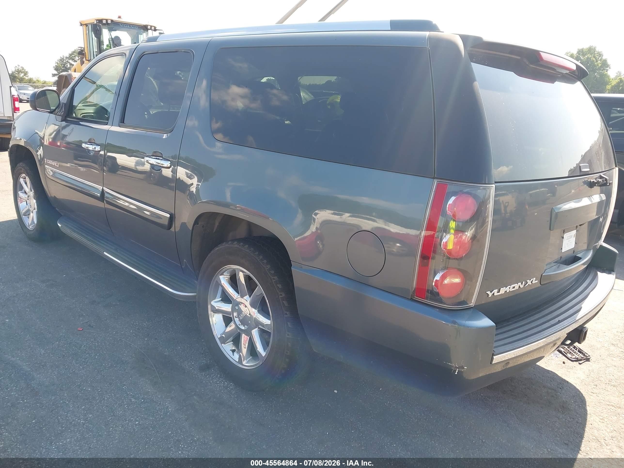 2007 Gmc Yukon Xl Denali Denali Blue vin: 1GKFK66887J325251