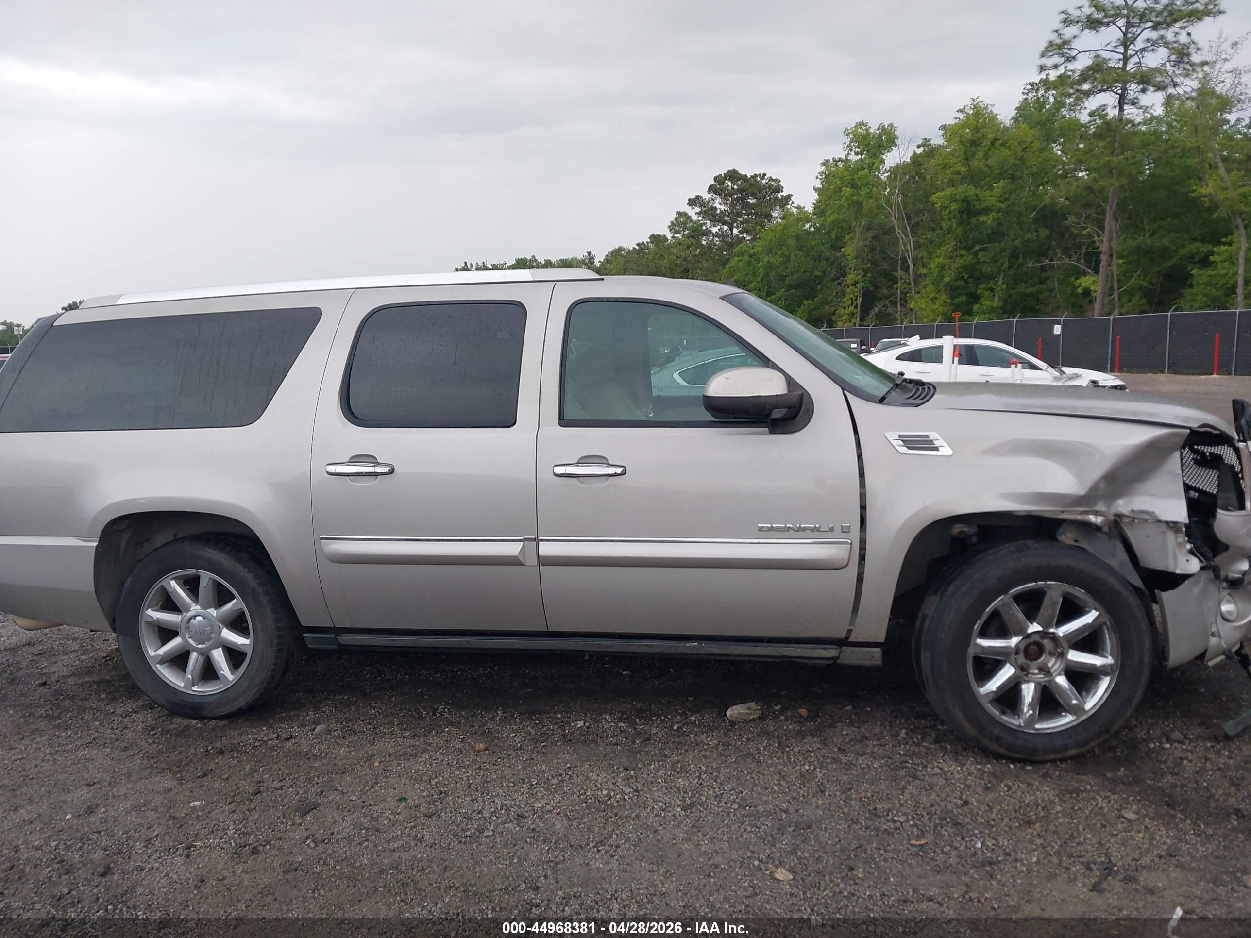 2007 Gmc Yukon Xl 1500 Denali Brown vin: 1GKFK66887J337948