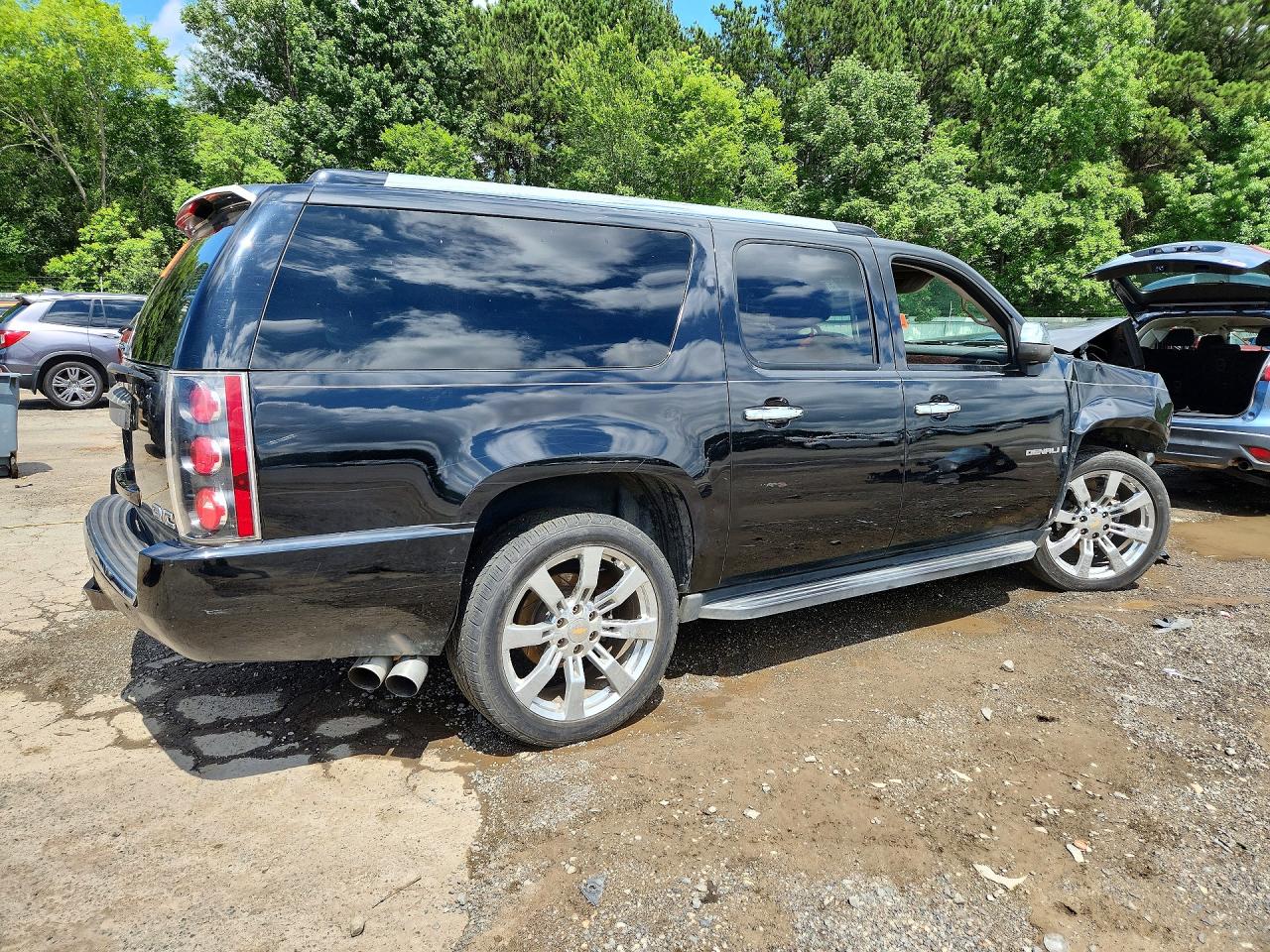 2007 Gmc Yukon Xl Denali Black vin: 1GKFK66887J342051